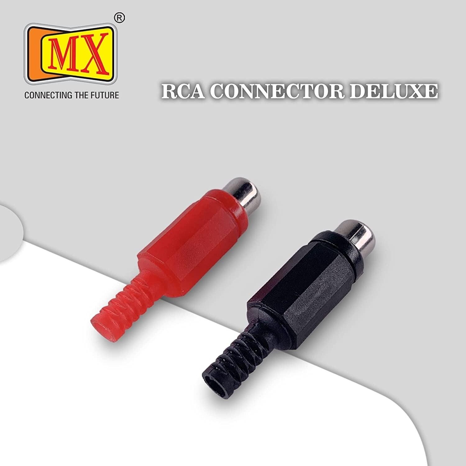 Buy MX Auxiliary RCA Female Connector Female to Male (pack of 20