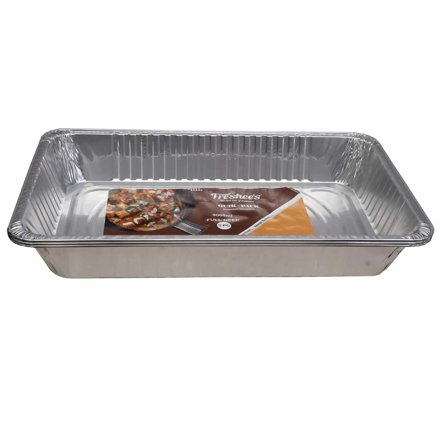 Buy Freshee 9000ml Disposable Aluminium Foil Baking Tray Pack of 3