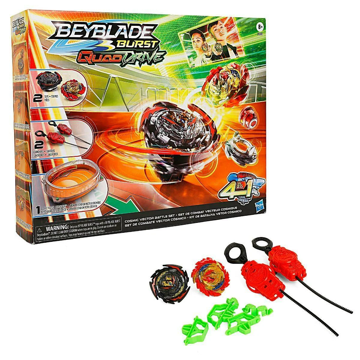 Buy Bey Blade Burst Quaddrive Cosmic Vector Battle Set Battle Game