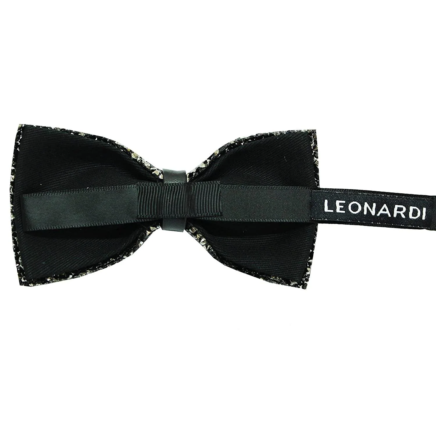 Buy Leonardi Men Black Rhinestone Bow Ties Online at Best Prices