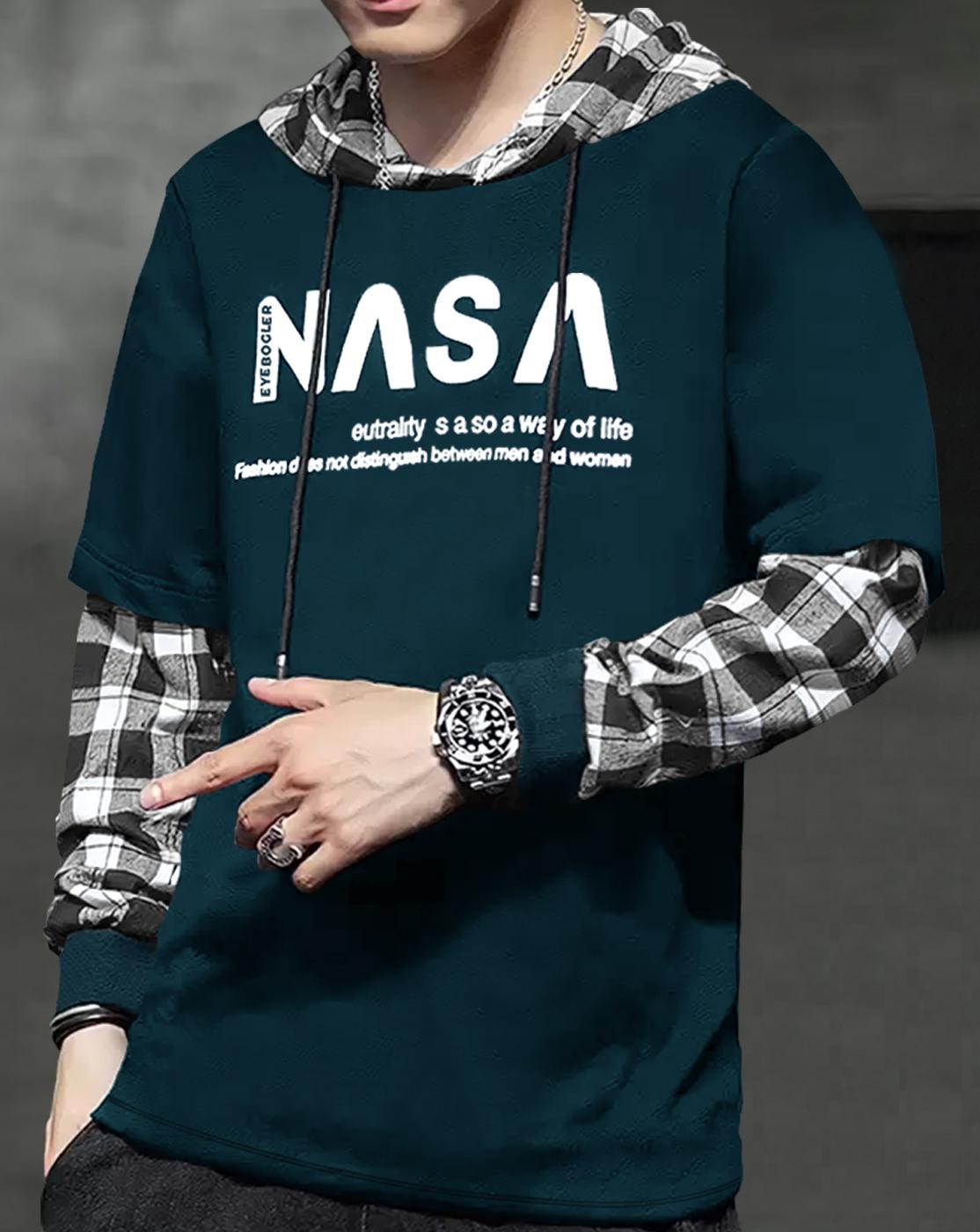 Buy EYEBOGLER Hoodied Tshirts for Men | T Shirt For Men | Men T