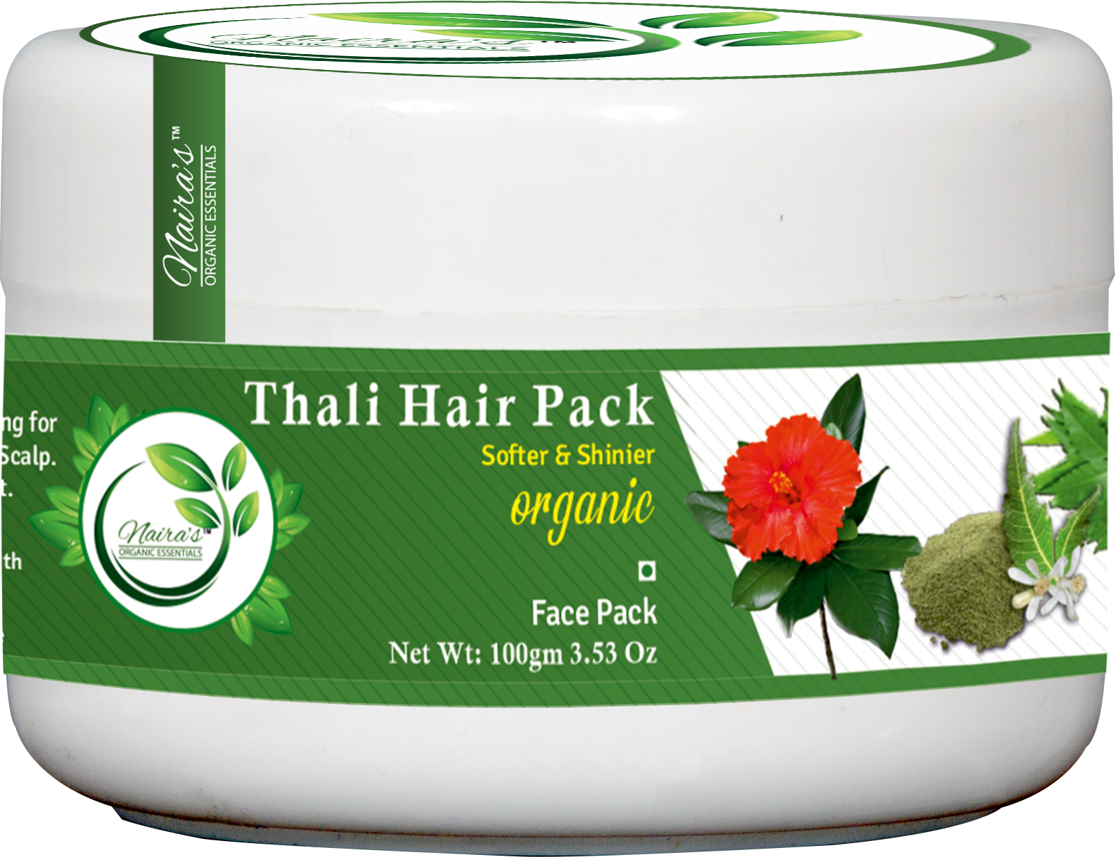 Naira's organic essentials Thali Hair Pack 100grm - JioMart