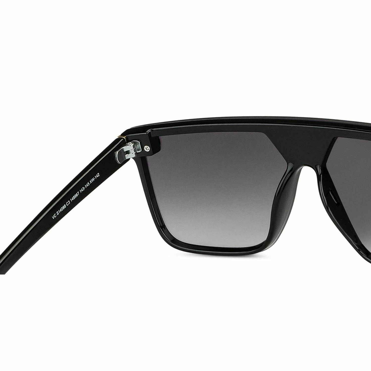 Buy Vincent Chase Unisex Black Full Rim Wayfarer Sunglasses