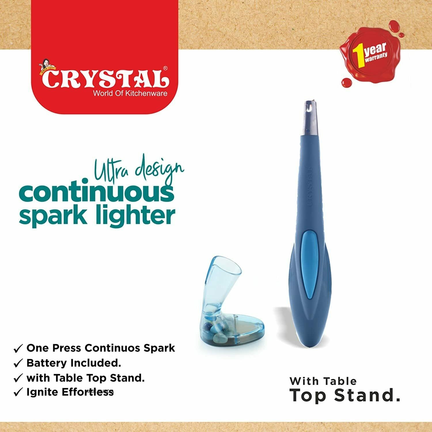 Buy CRYSTAL EXTREME CONTINUOUS SPARK LIGHTER Online at Best