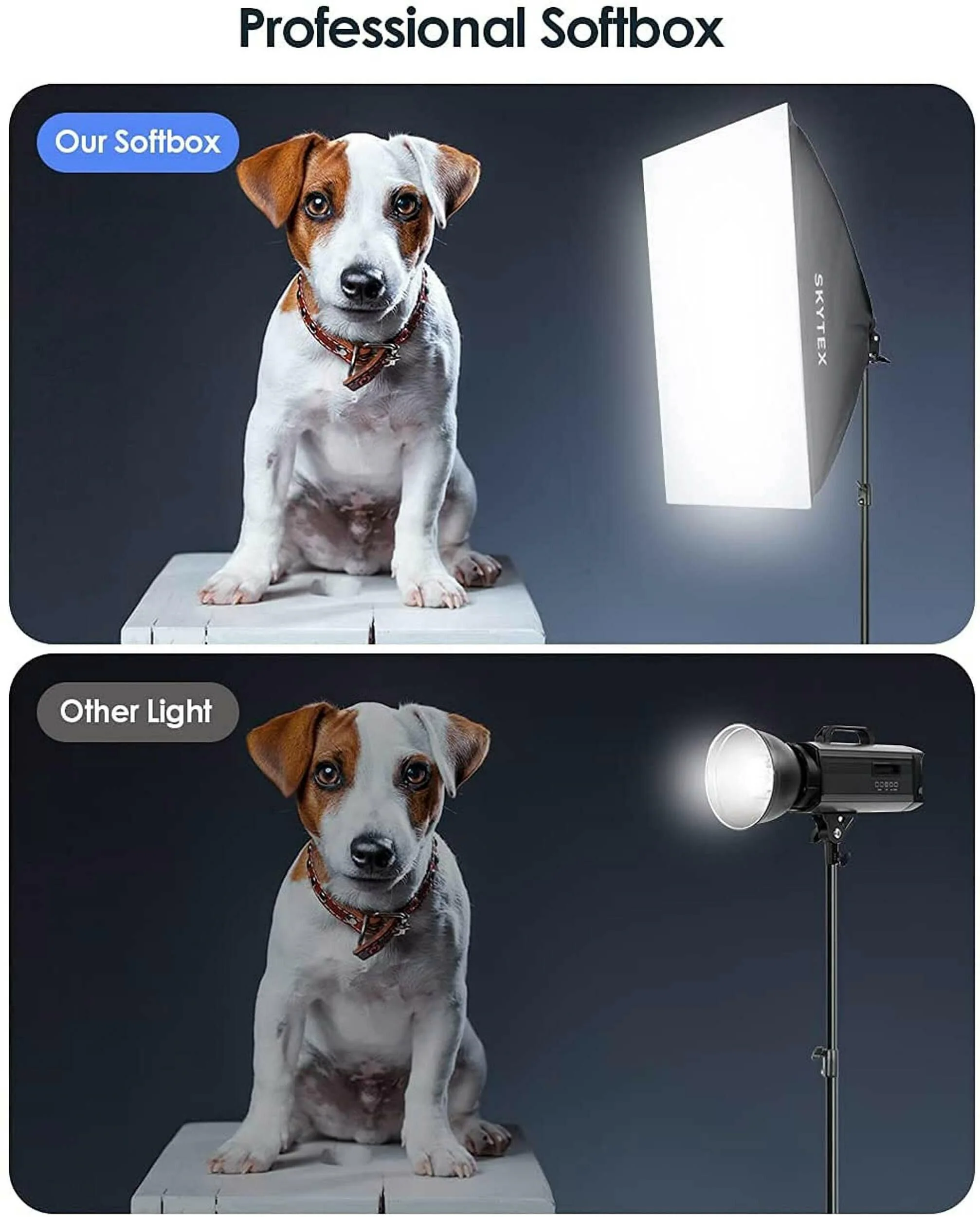 Buy Eloies Softbox Lighting Kit Photography Studio Light 50cm x