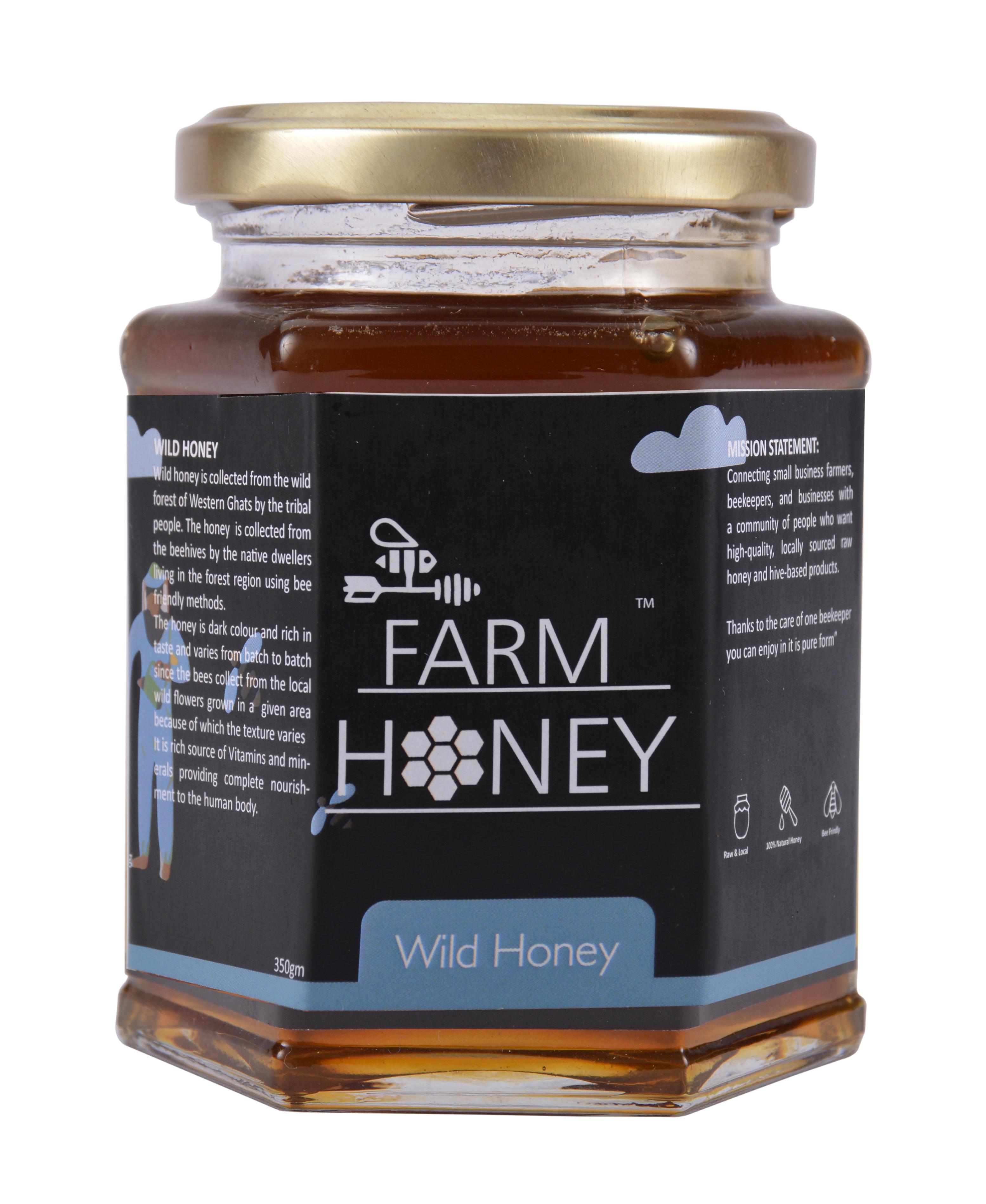 Buy Farm honey Wild Honey Unprocessed Pure Natural Honey 250gm