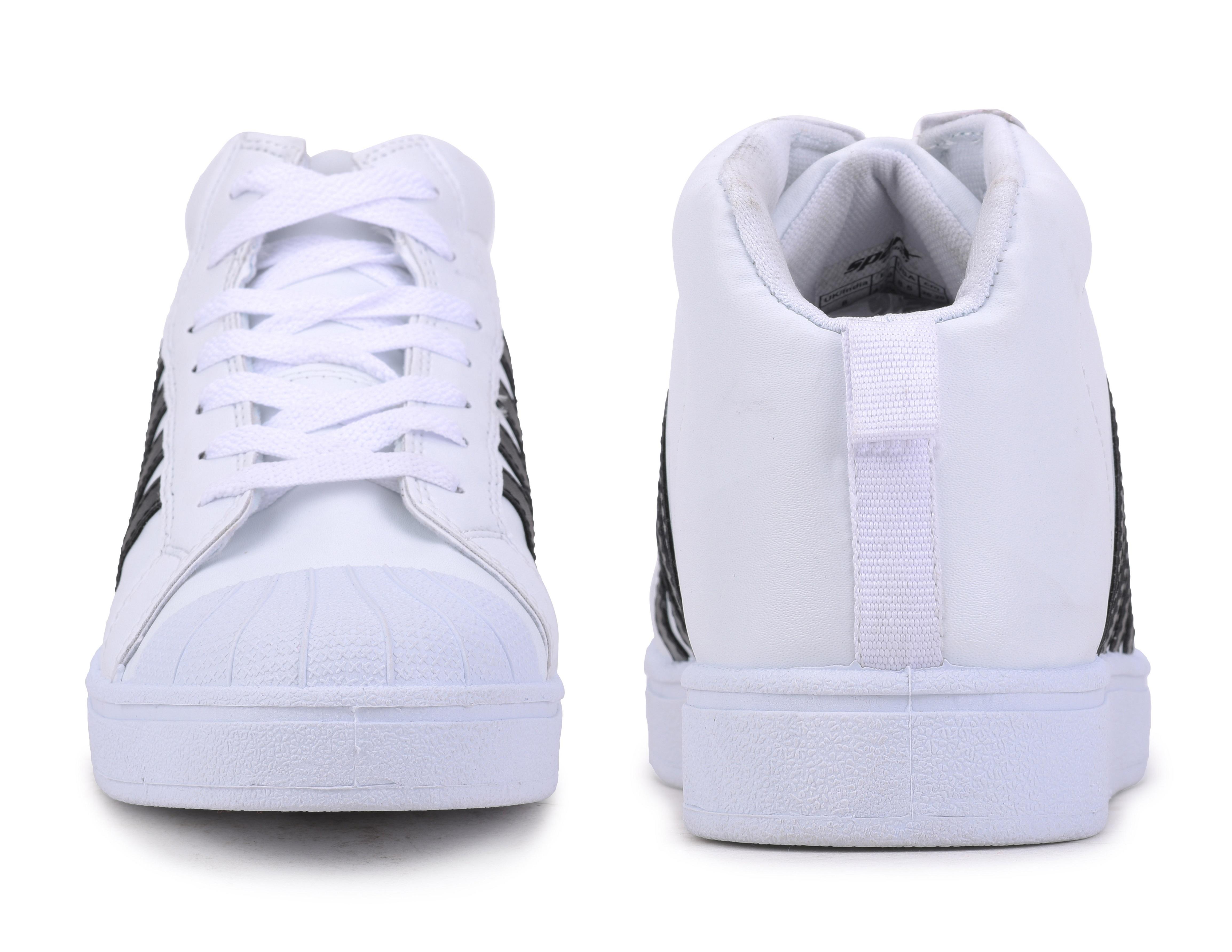 Buy Sparx Men SM-607 White Black Casual Shoes Online at Best