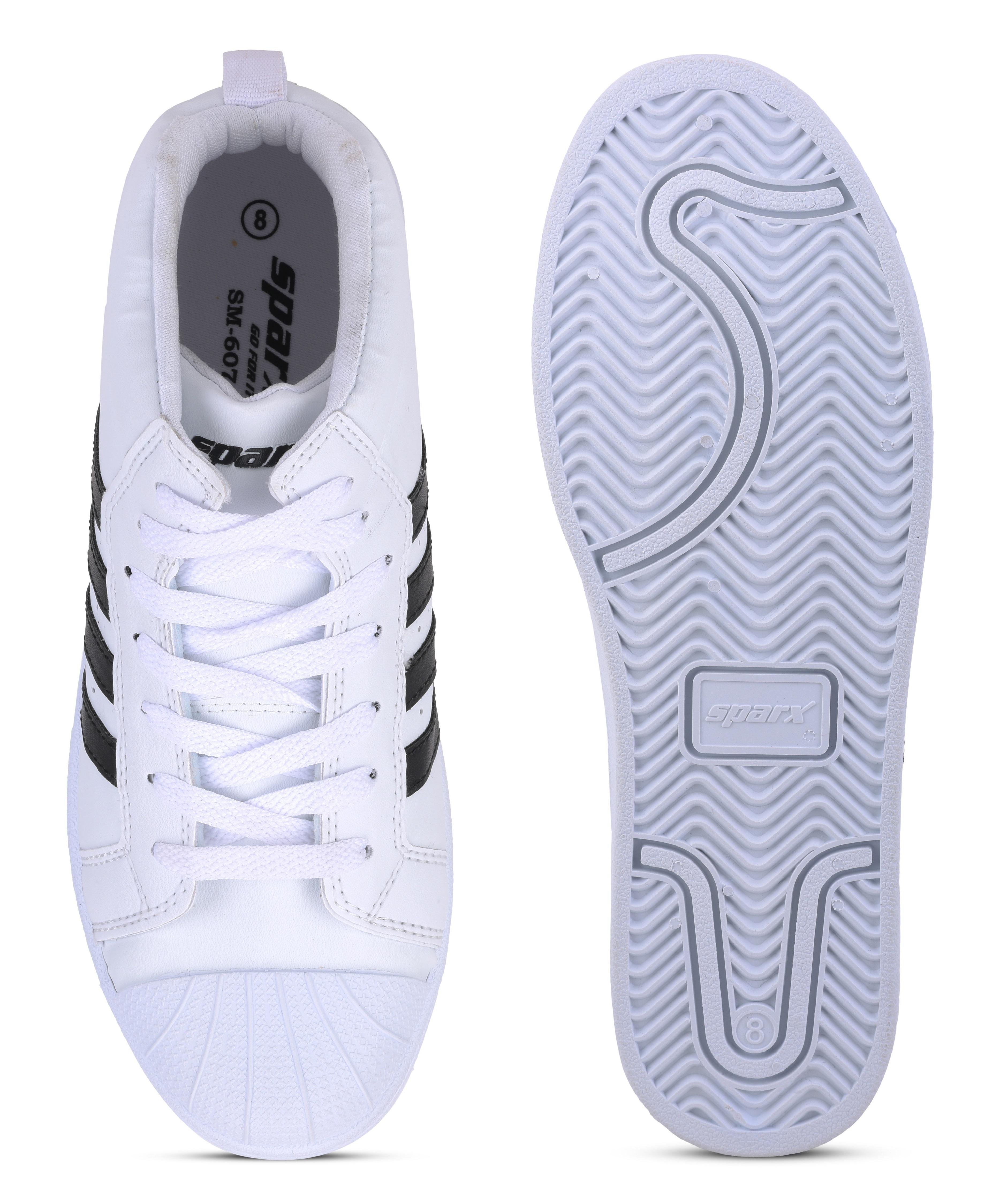 ® Buy Sparx Men SM-607 White Black Casual Shoes Online at Best