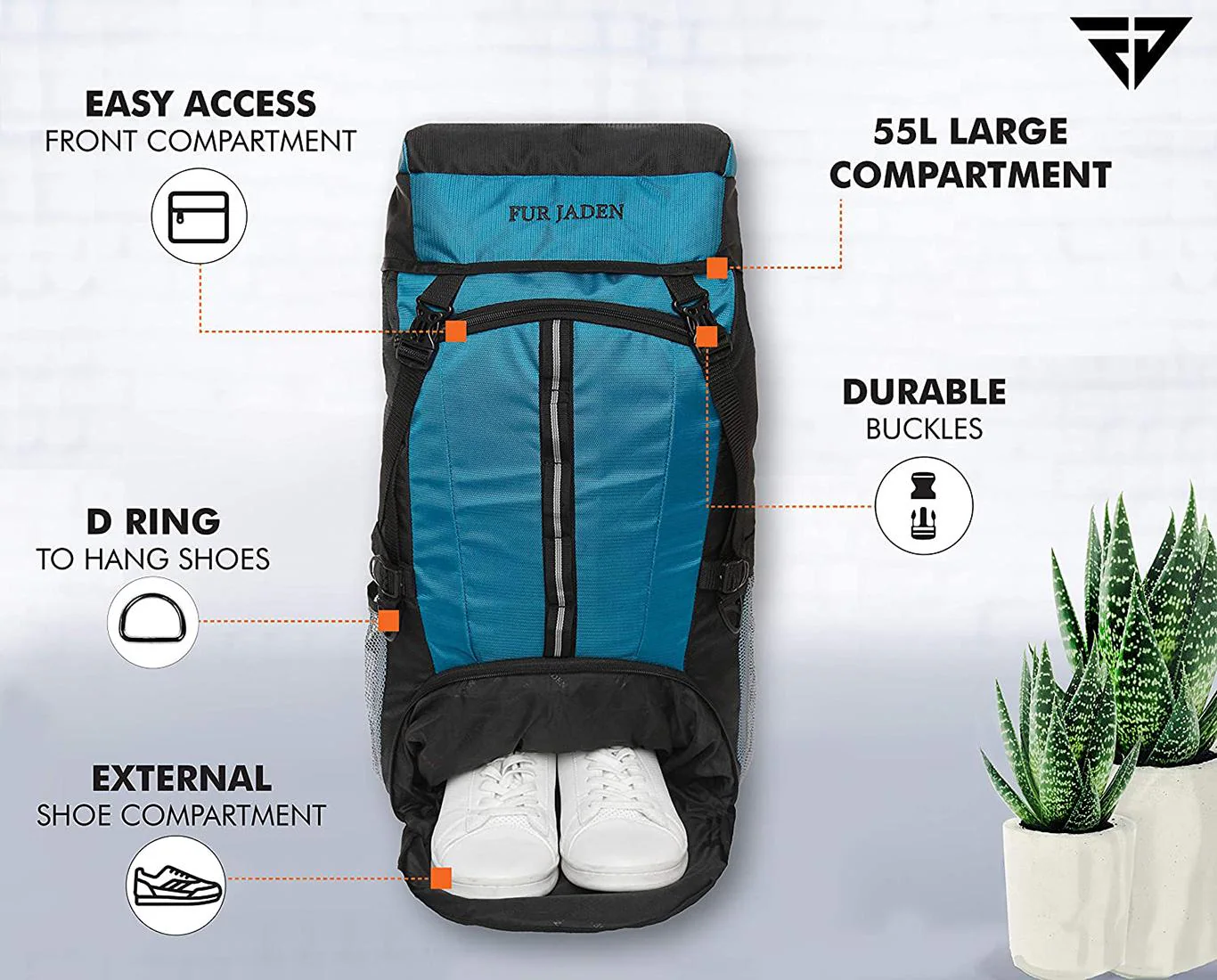 55 litre rucksack