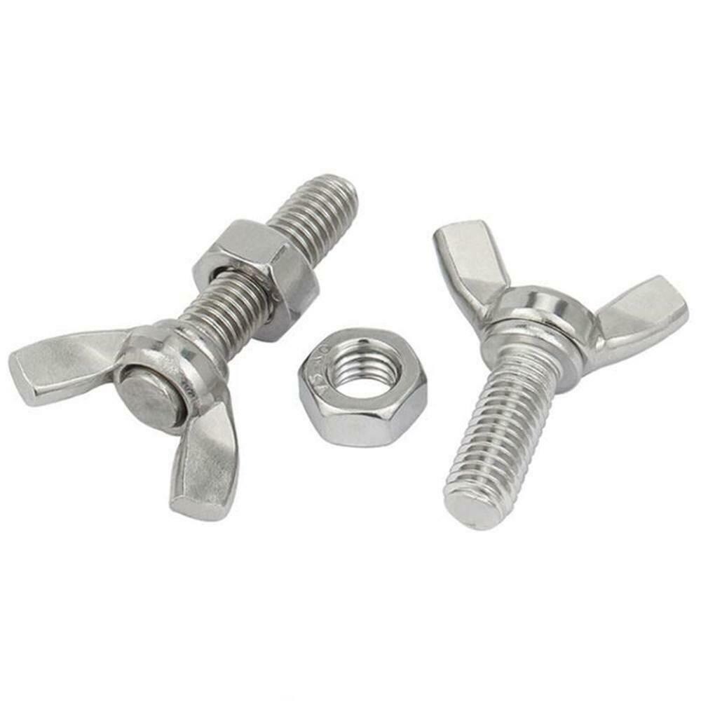 Buy RELY (Combo Set -15 Pcs) M6x20 mm Butterfly Wing Nut Thread