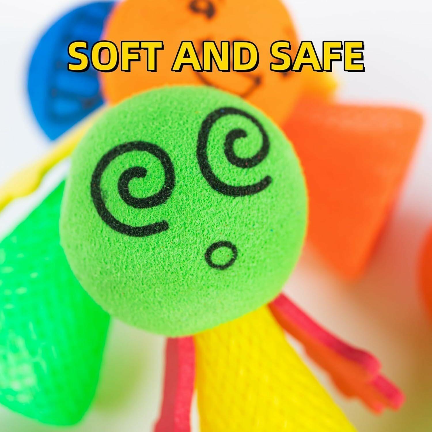 Buy Toyshine Pack of 12 Emoticon Jumping Spring Launchers