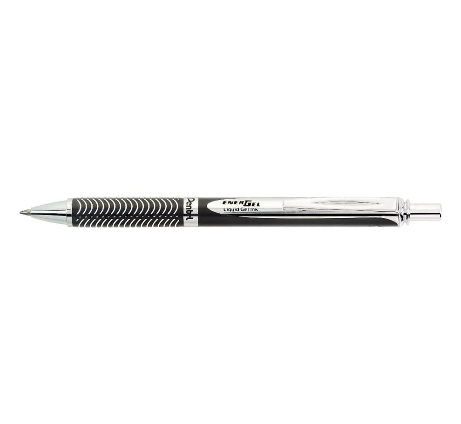Buy Pentel Metal Energel Retractable Roller Gel Pen - Black Ink