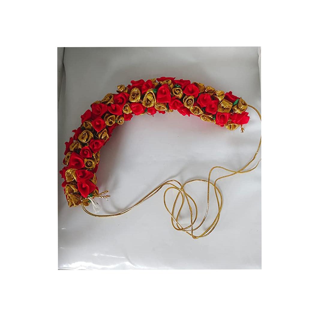 Gold spray flower hair vine - 'Sadie' | Britten Weddings