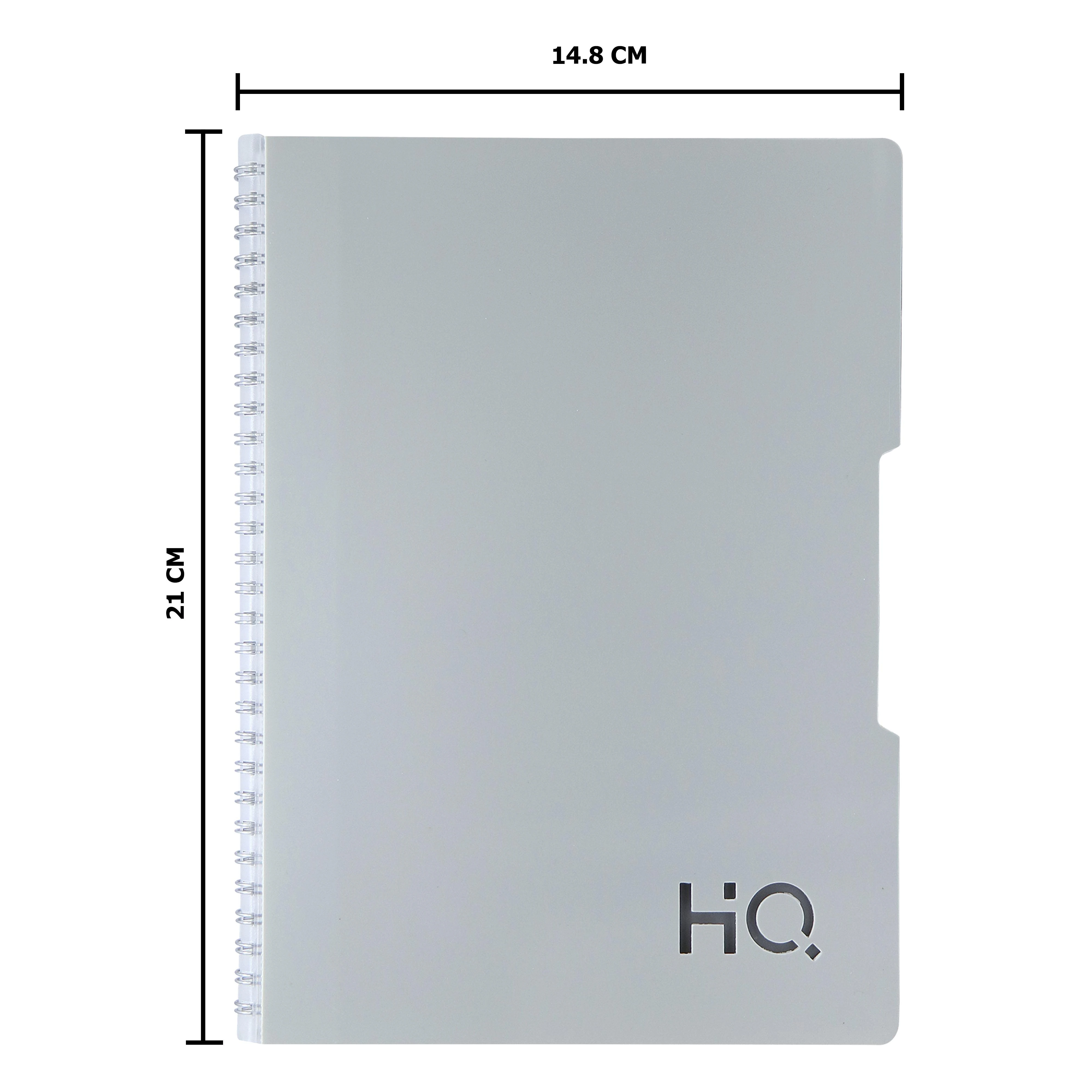 Buy Navneet HQ| Five Subject Notebook Grey| Wiro Bound| Single