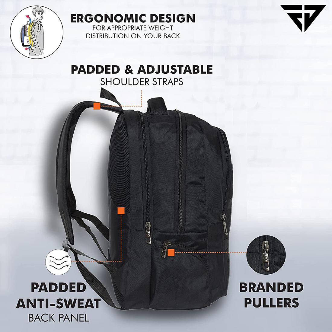 crew 3 laptop backpack grey