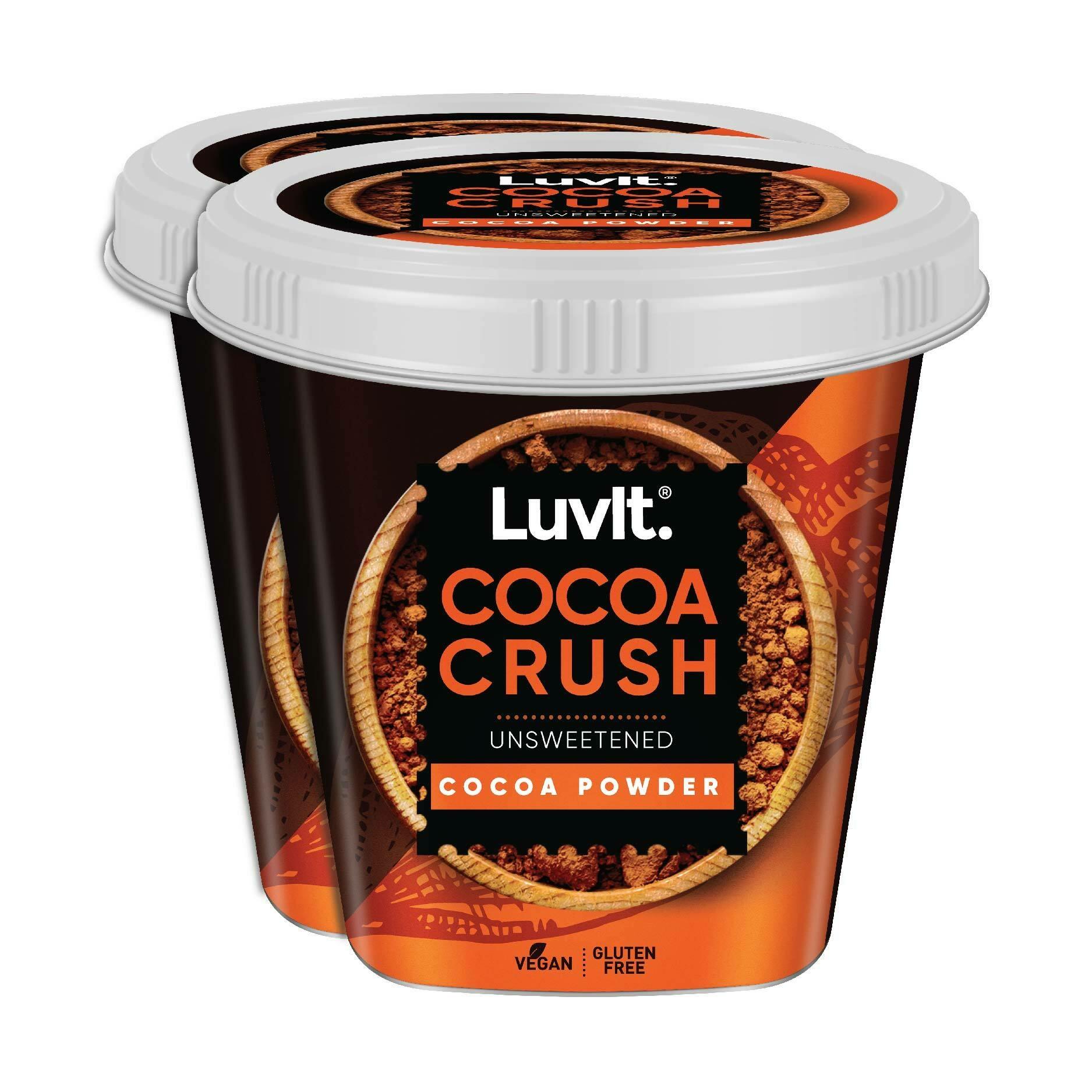Buy LuvIt Cocoa Crush - Cocoa Powder| Unsweetened, Vegan, Gluten