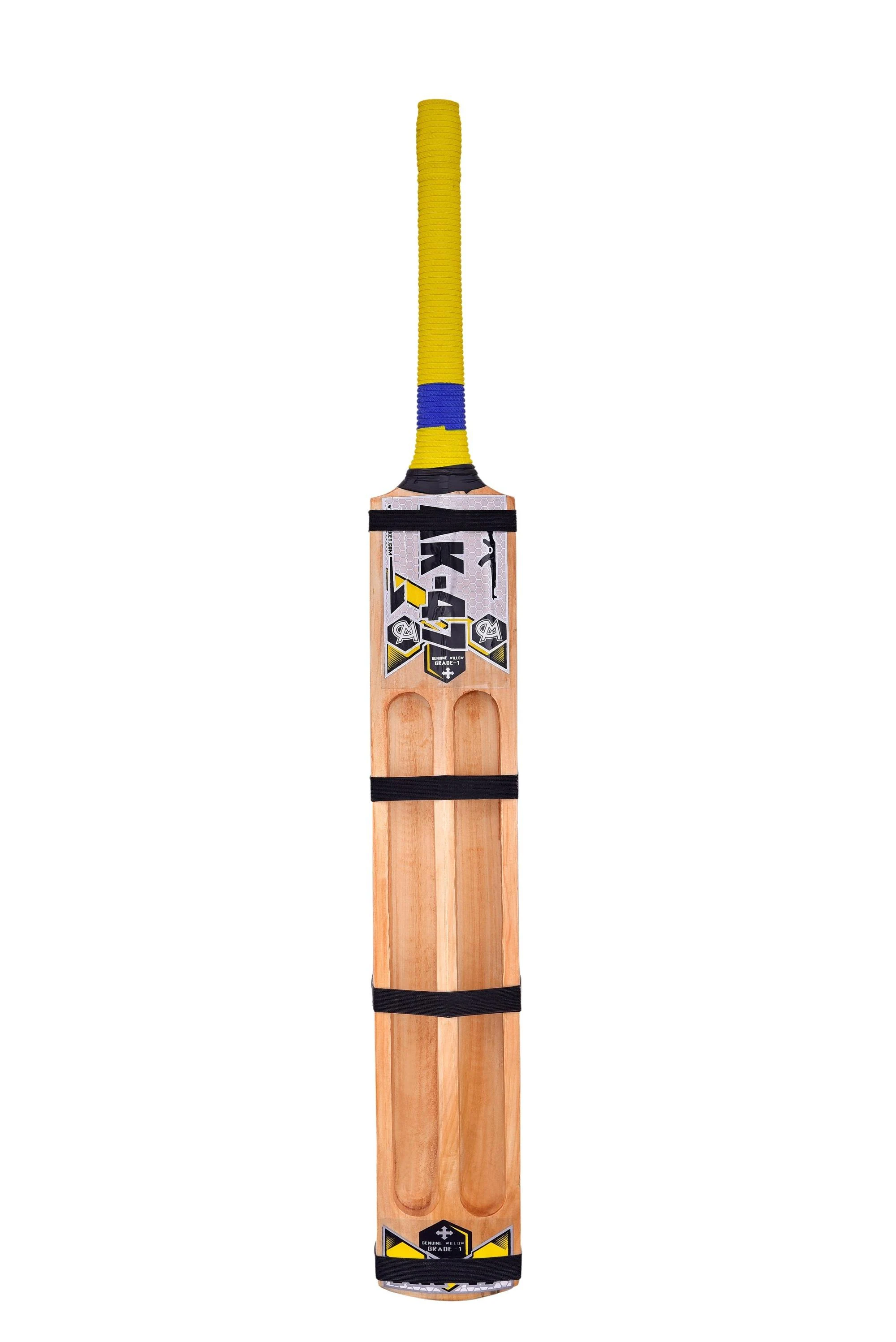Buy AK47 KASHMIRI WILLOW DUBBLE BLADE SCOOP CRICKET BAT FOR HARD