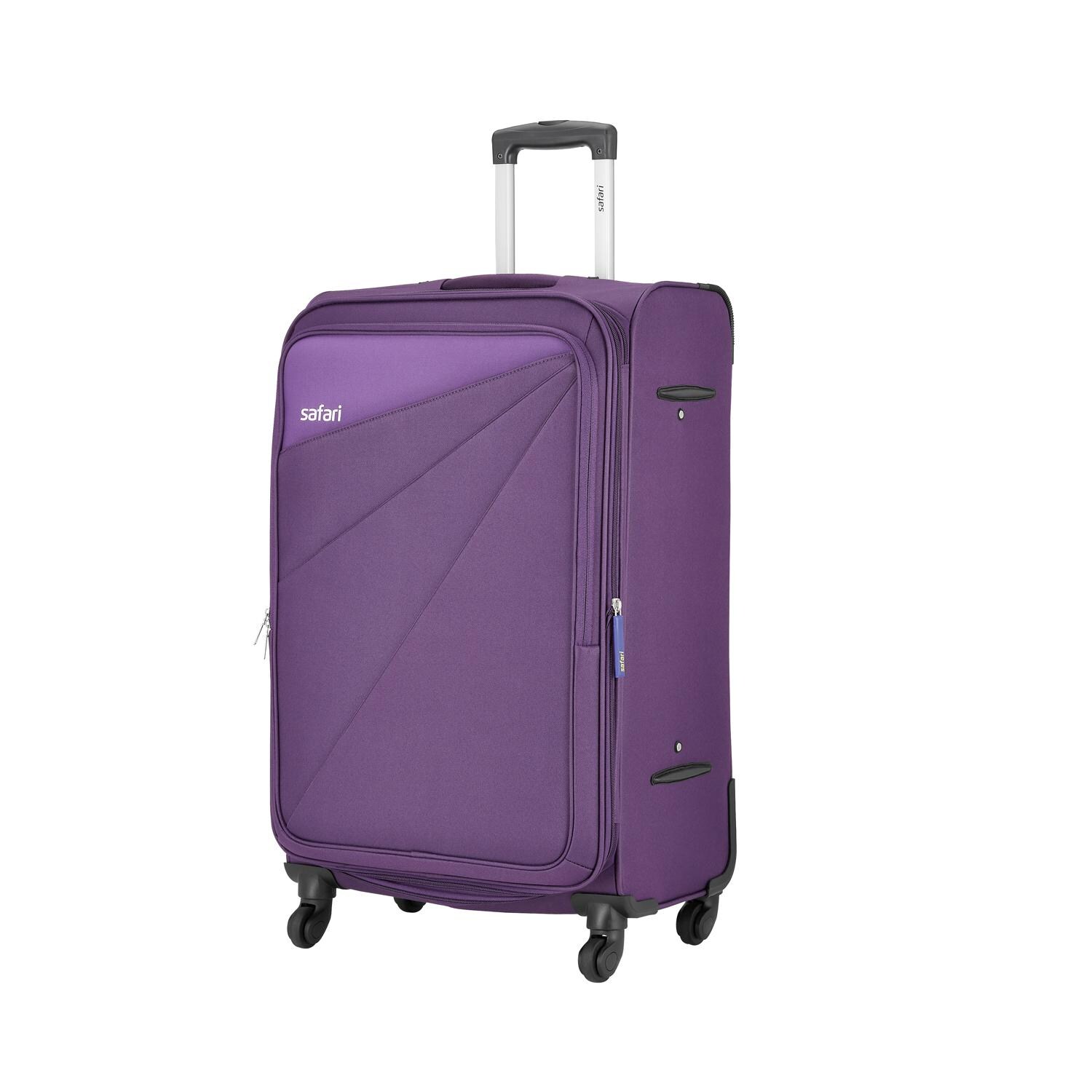 Buy Safari Mimik 75 cm Purple Polyester Trolley (MIMIK754WPUR