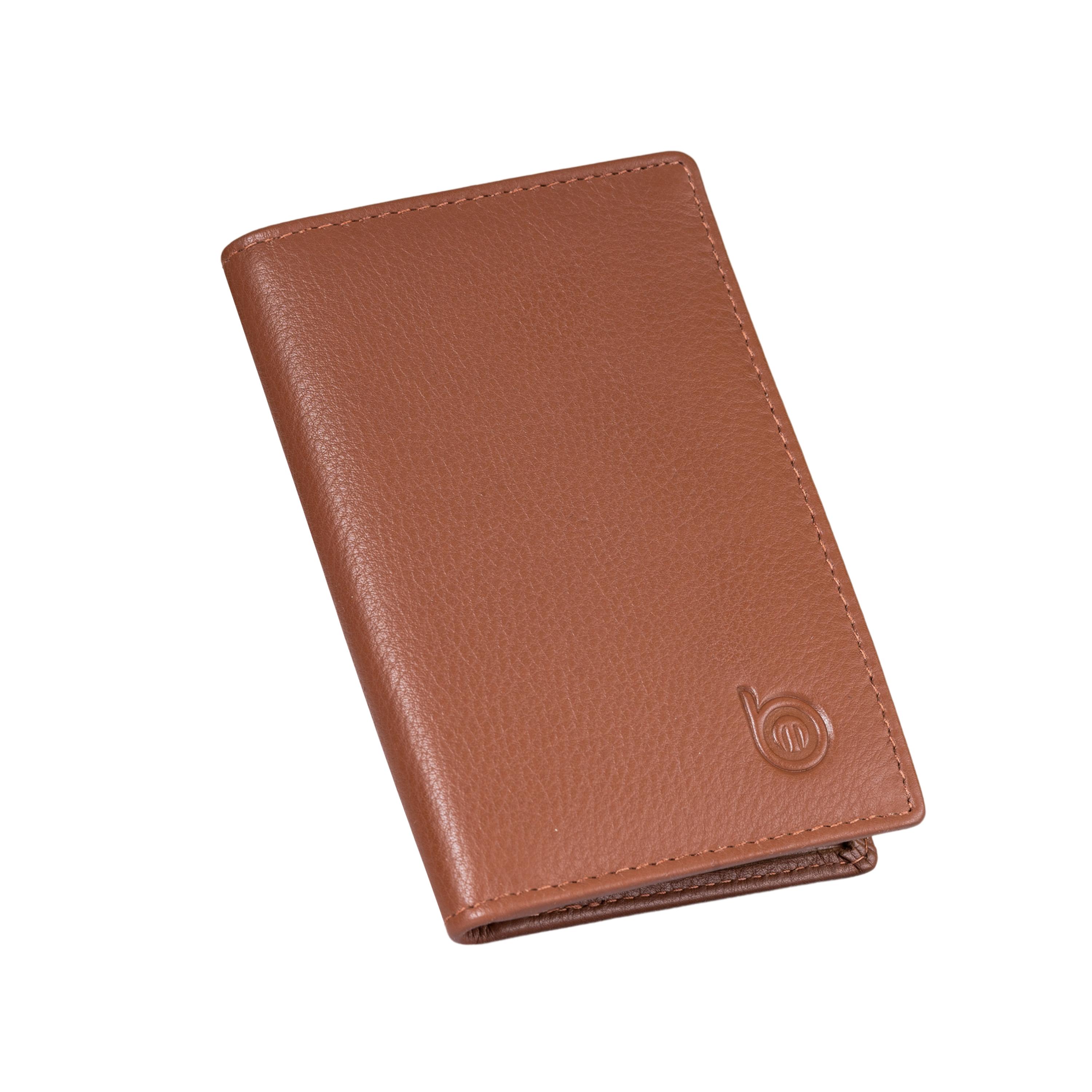 Buy BAGMAN Genuine Leather Card Holder Wallet, RFID Protected