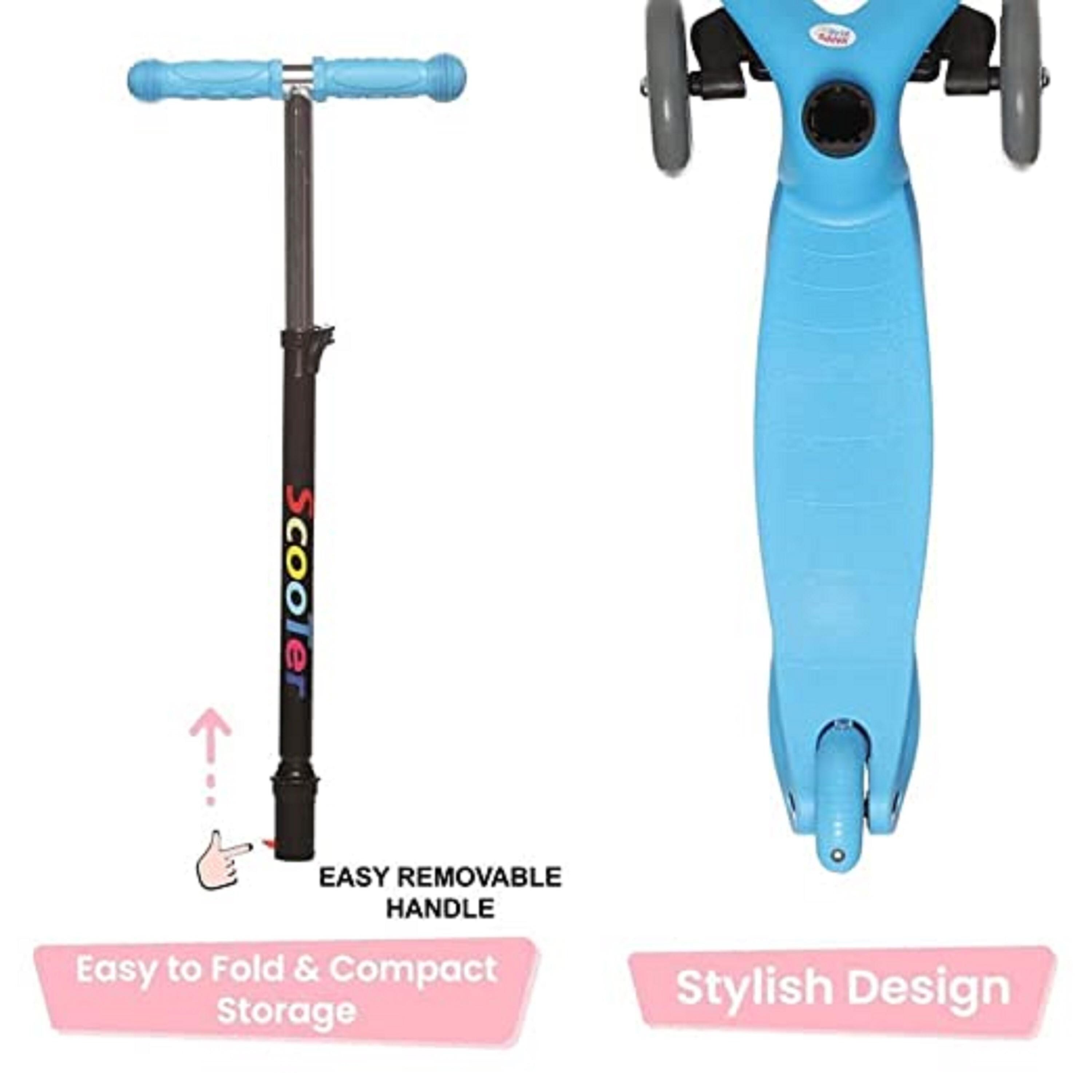 Buy HAPPY BEAR 3 Wheel Kick & Smart Scooter for Boys and
