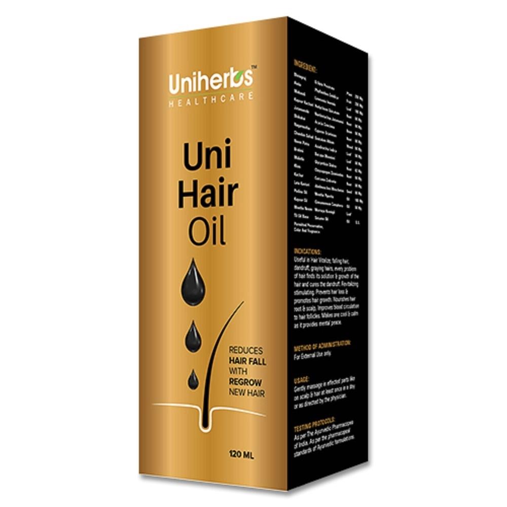 Uniherbs Uni Hair-Oil 120 ML Pack of 1 - JioMart