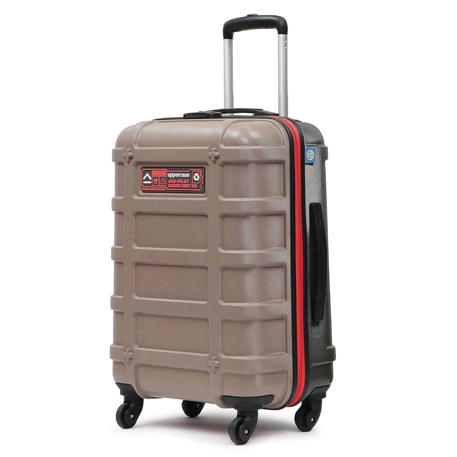 Buy uppercase Cargo 66cm(Medium) CheckIn Trolley Bag Dual-Tone