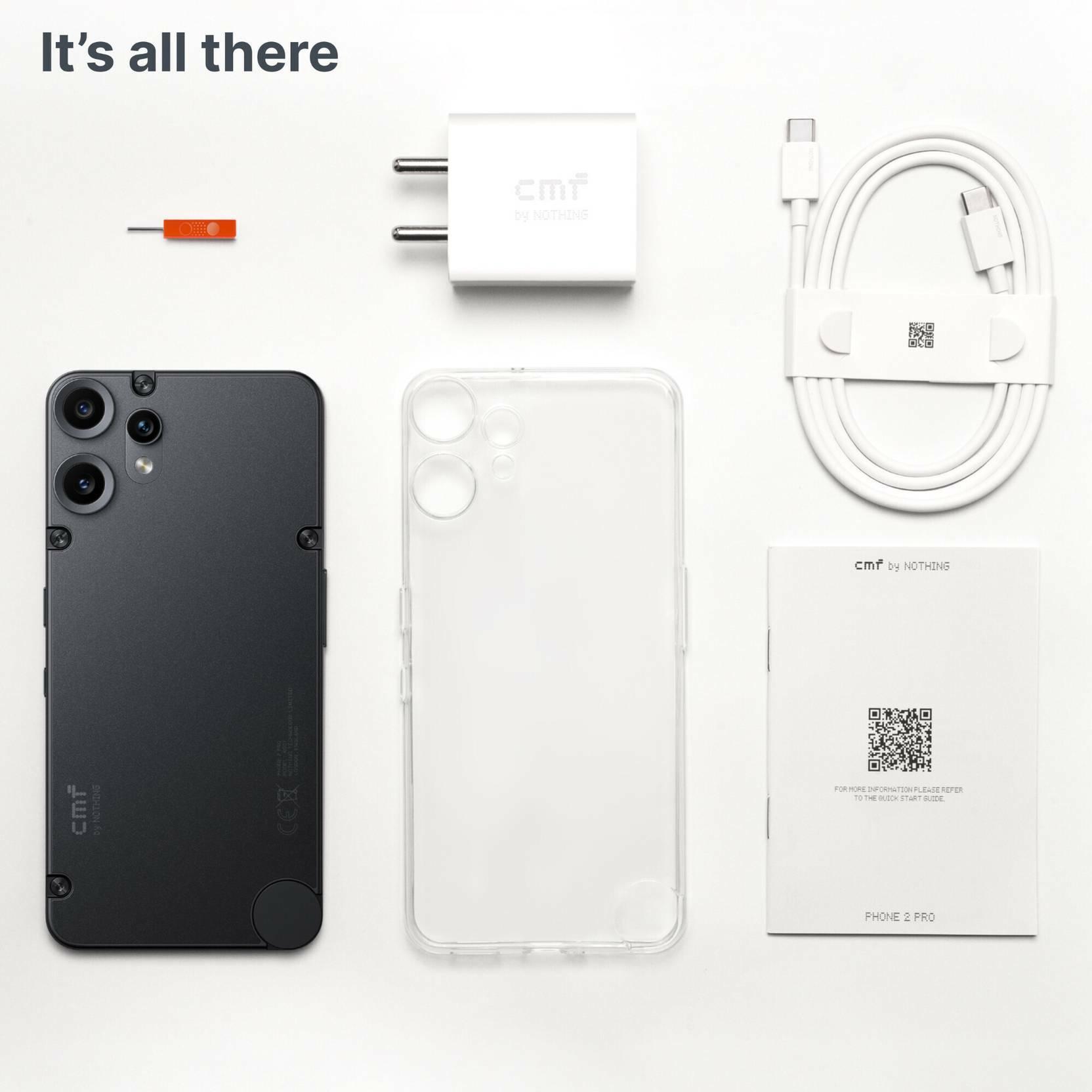 Buy Nothing CMF Phone 2 Pro 5G, 8GB Ram, 128GB Storage, White