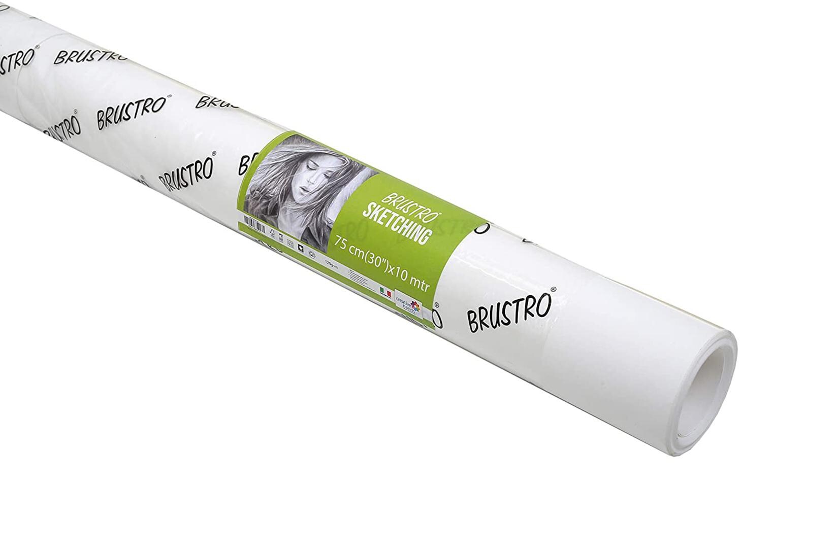 44 Drawing Paper Roll White 2500cm Kids Sketching Painting Roll Paper 