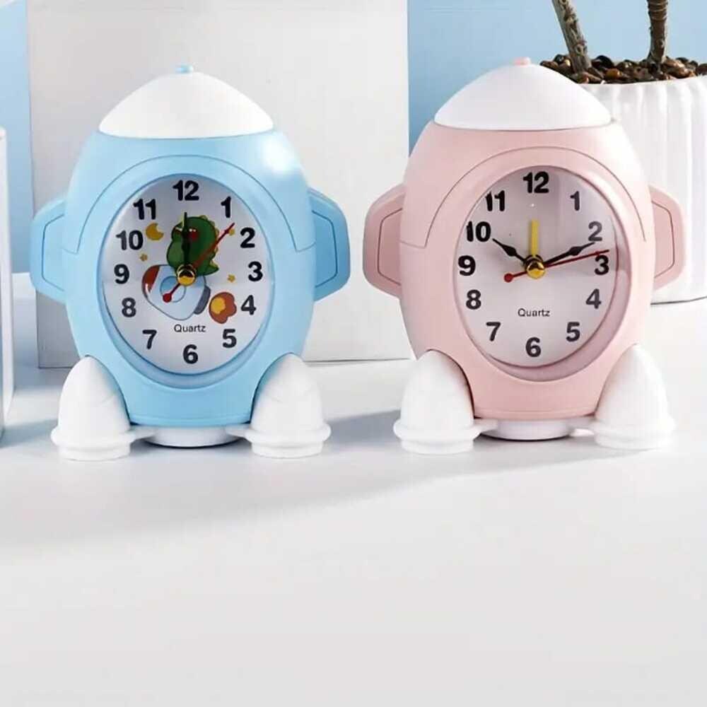 Buy JMK CRAFTS Kids Alarm Clock Adorable Rocket Theme Design