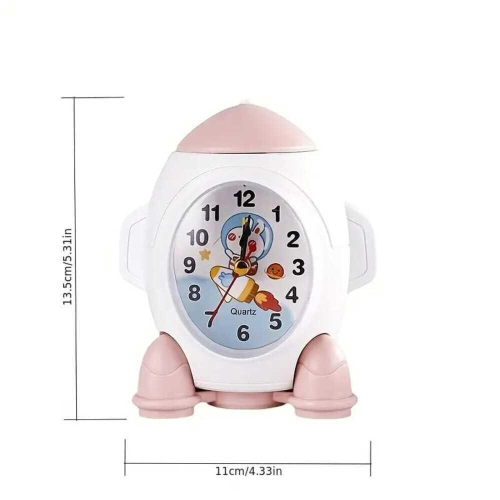 Buy JMK CRAFTS Kids Alarm Clock Adorable Rocket Theme Design