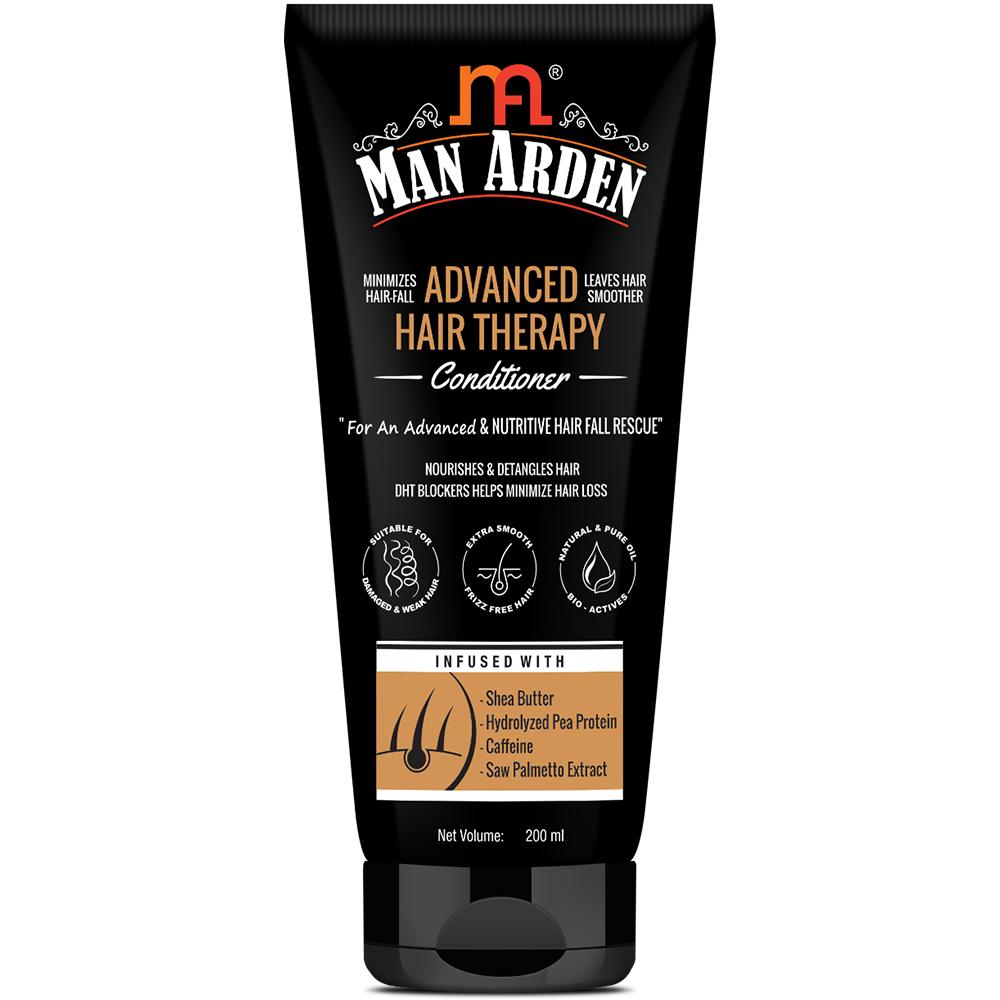 Man Arden Advanced Hair Therapy Conditioner Minimizes Hair Fall With Natural  DHT Blockers & Shea Butter, Hydrolyzed Pea Protein, Caffeine, Saw Palmetto,  200 ml - JioMart