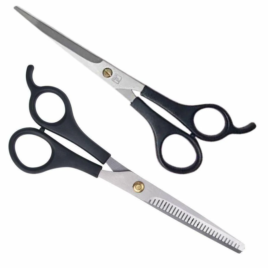 Dkuy Professional Salon Home-use Hair Cutting Thinning Scissors Normal Hair  Scissors Sharp Combo - JioMart