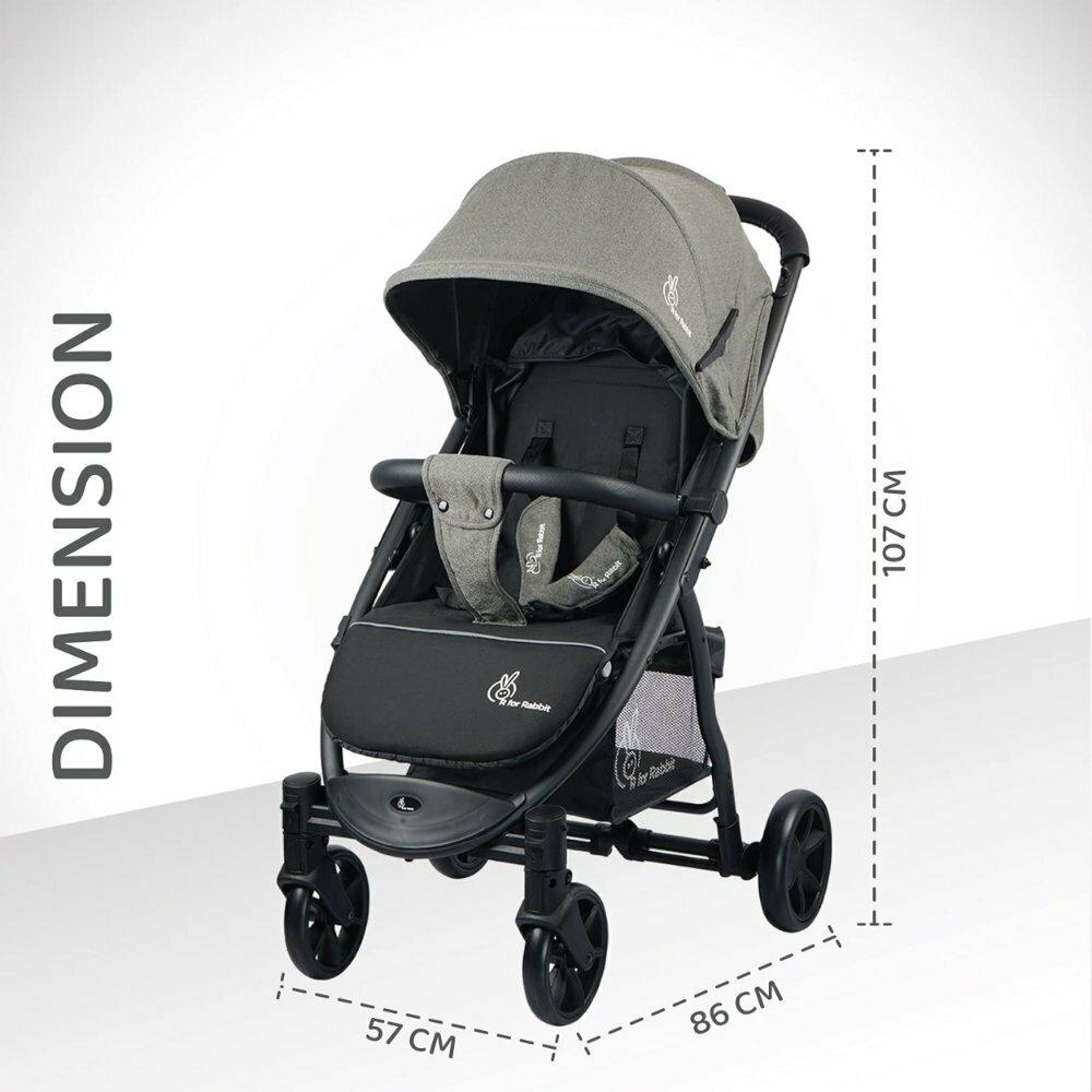 olive green pram