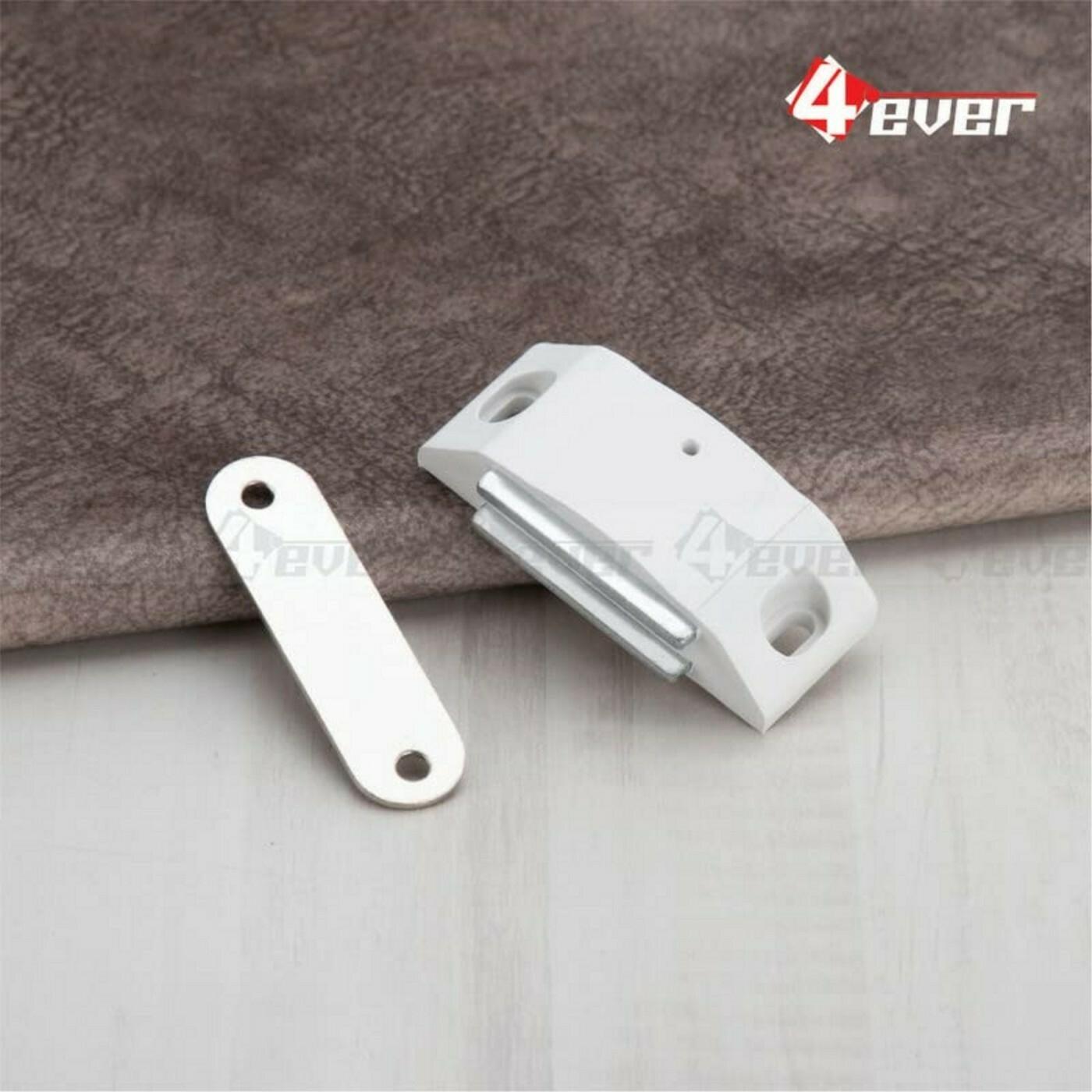 Buy 4You White Stainless Steel, Heavy Plastic DM P24 Door Magnetic