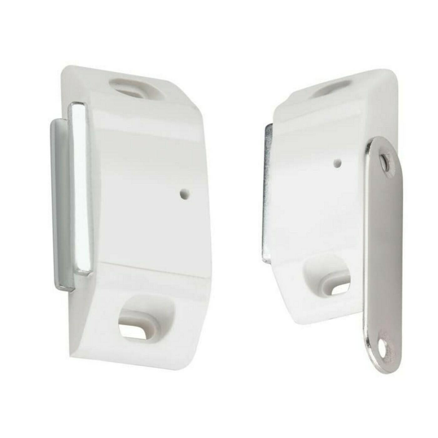 Buy 4You White Stainless Steel, Heavy Plastic DM P24 Door Magnetic