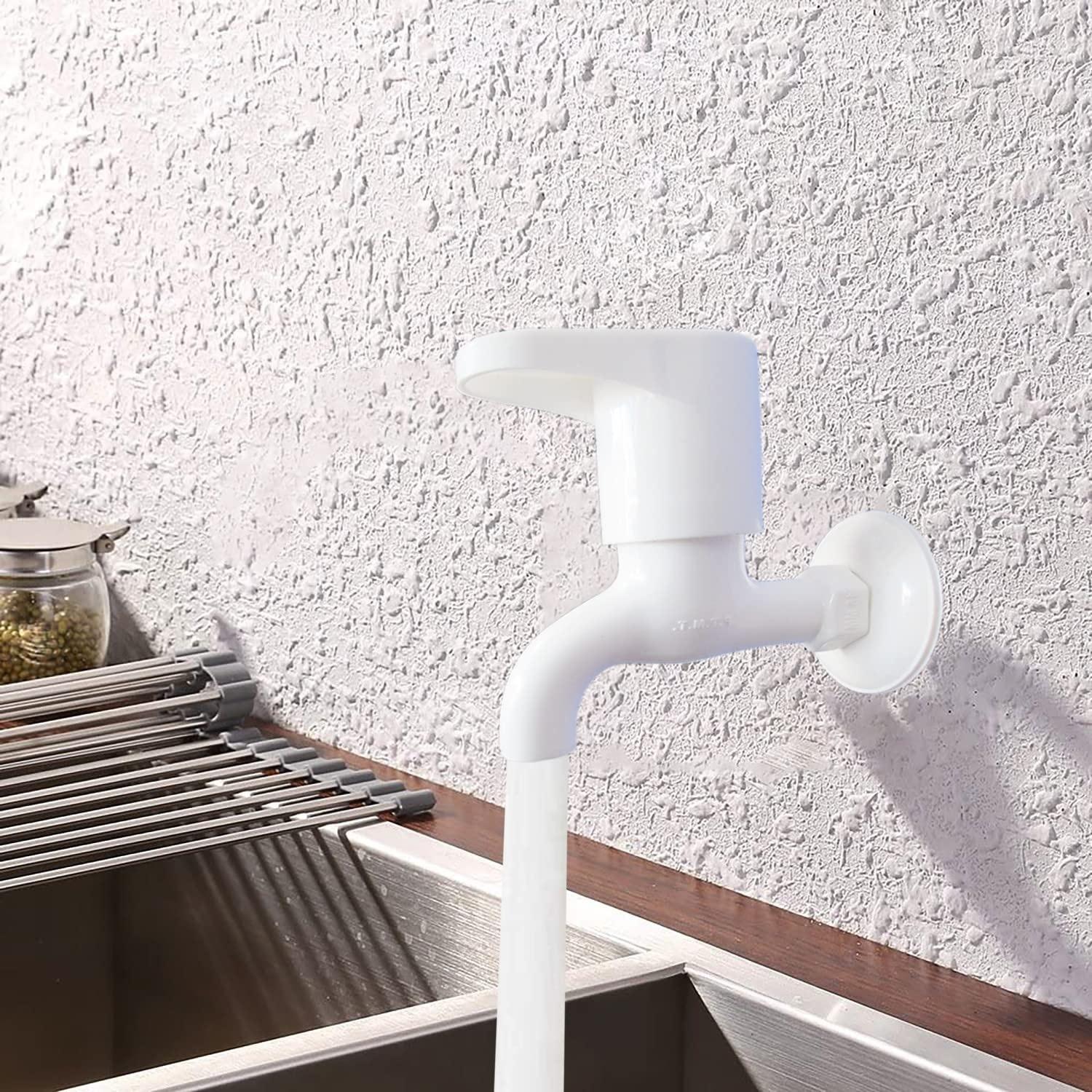 Buy VINAYAK Leakproof PTMT BIB Cock with Wall Flange (pack of 4