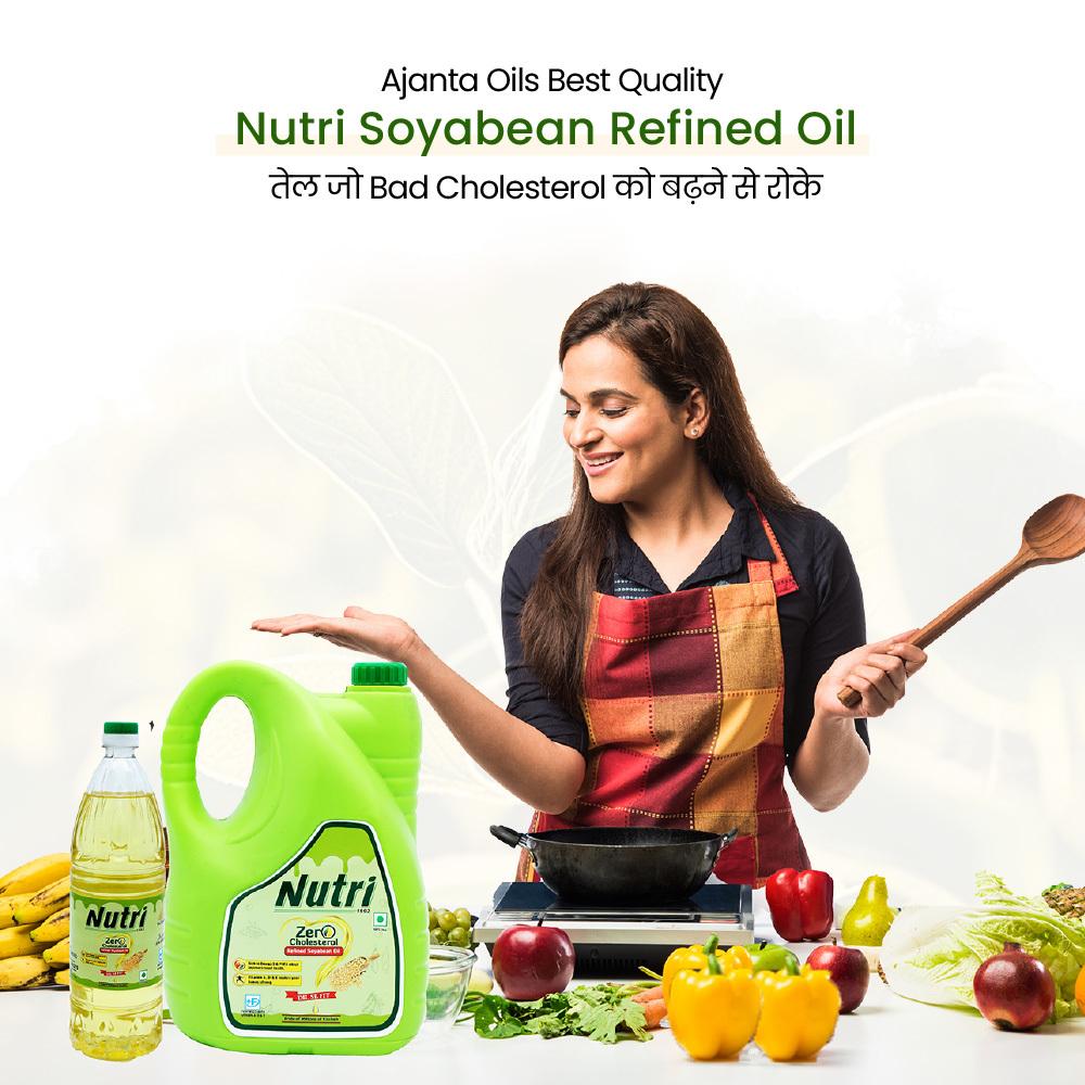 Buy Nutri 1992 Refined Soyabean Oil- Light & Healthy Cooking Oil