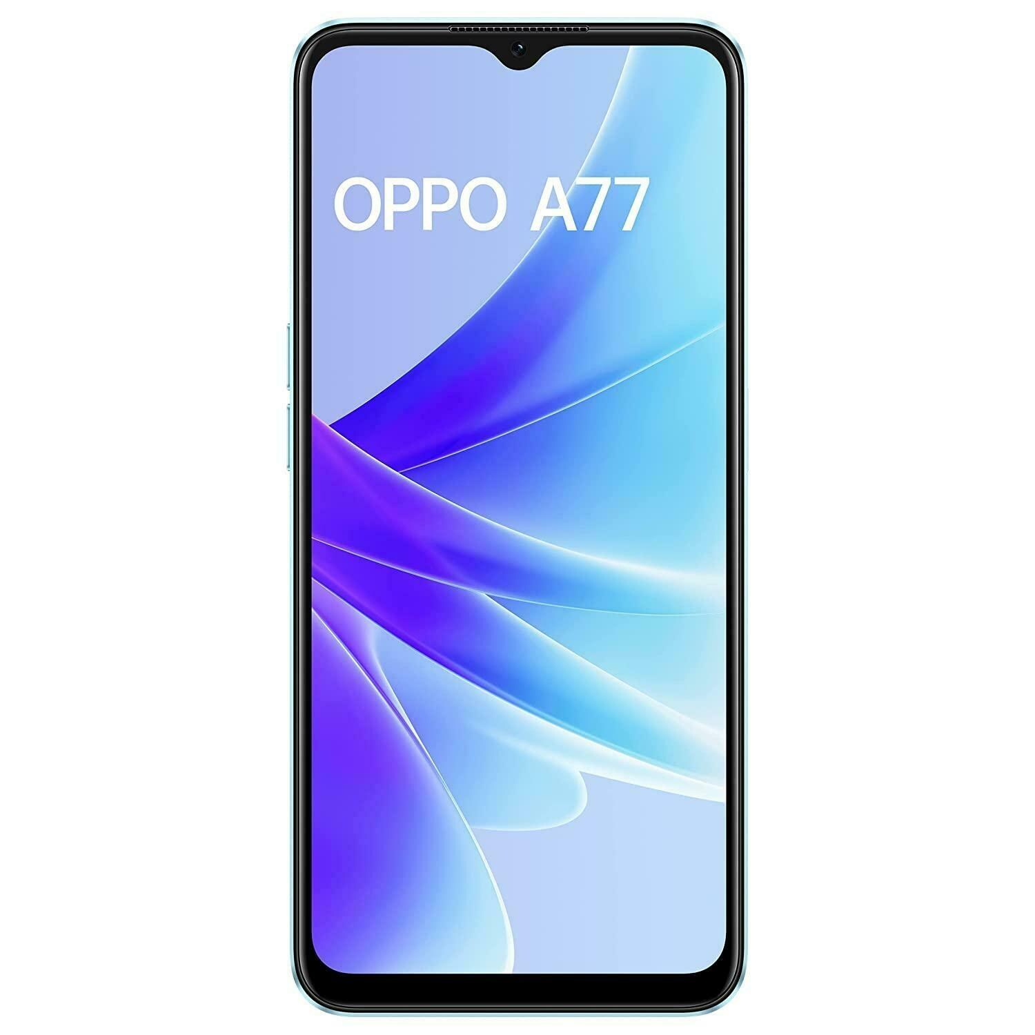 Buy Oppo A77, 4GB RAM, 64GB ROM, Sky Blue, Smartphone Online at