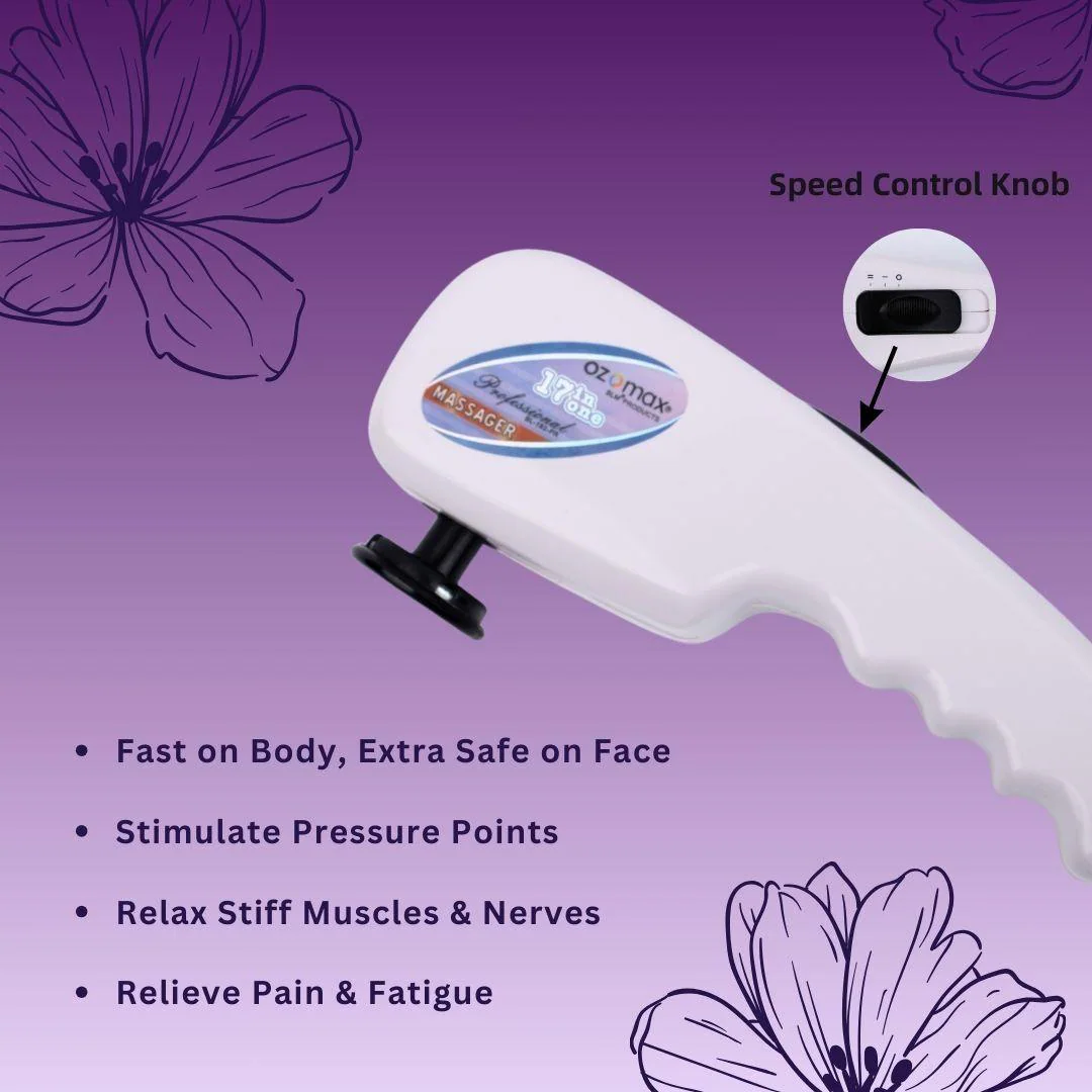 Buy Ozomax Pro Massage Apparatus 17 in 1 (BL-182-PR) Online at