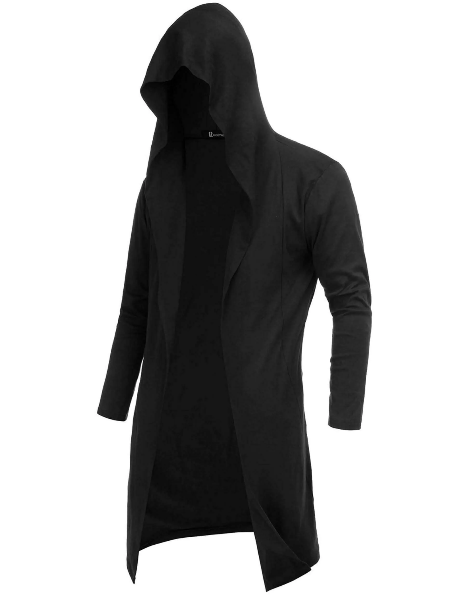 Buy NEMO FASHION Mens Long Cardigan Open Front Draped Lightweight