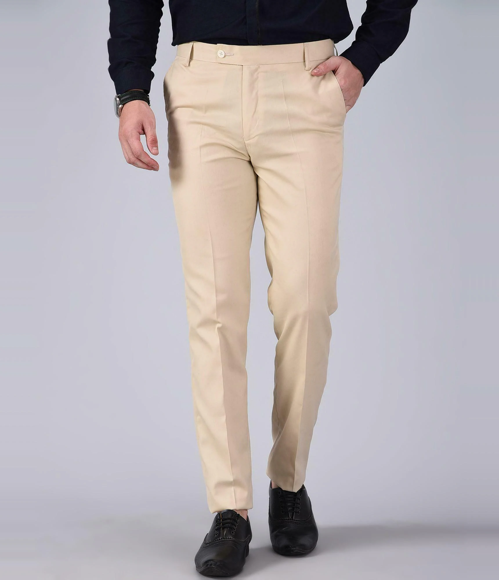 DISSONANCE NTRUL BASIC TROUSERS BEIGE