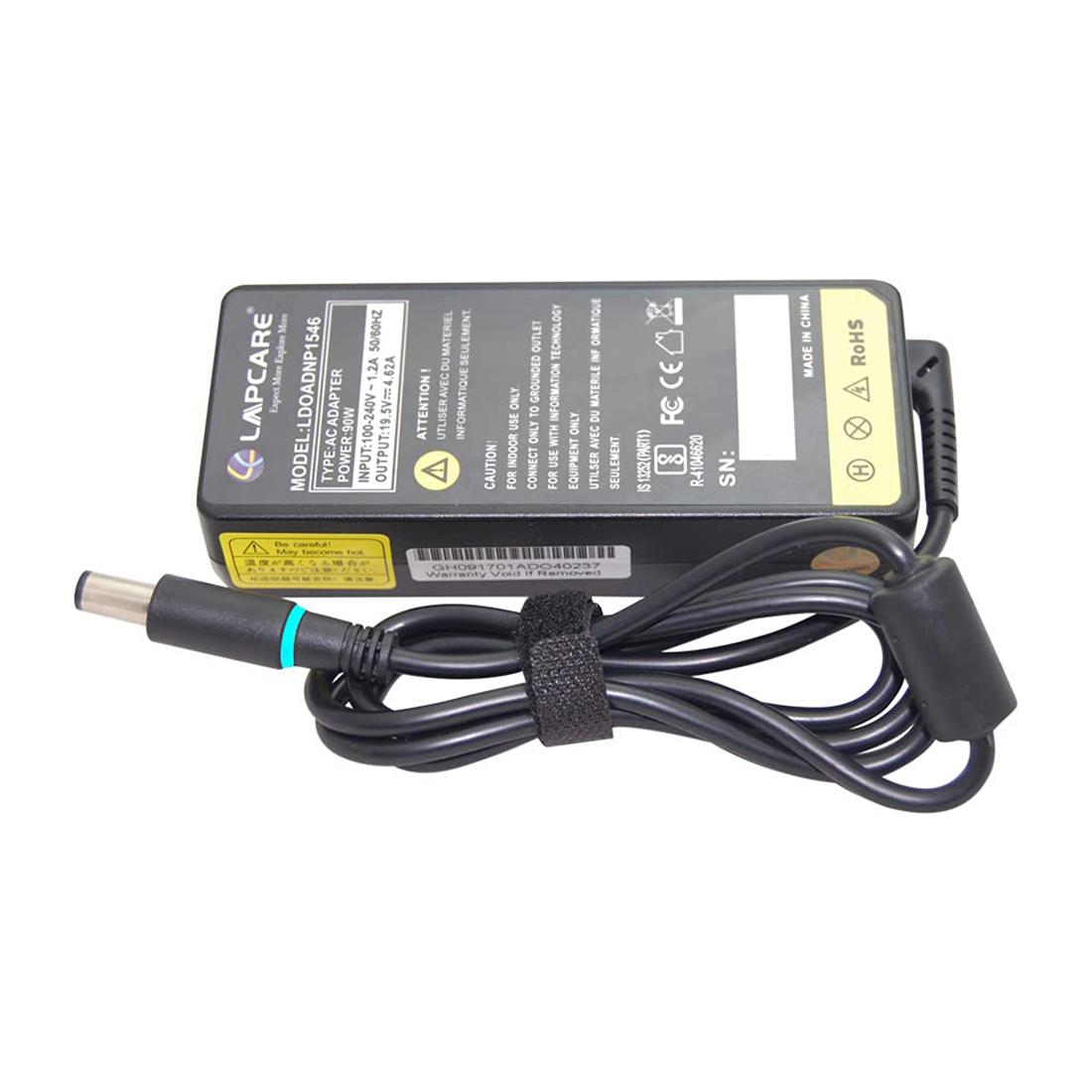 Lapcare 90W  Laptop Charger Adapter With  Pin For Dell Latitude  With Power Cable(LDOADNP1546-2) - JioMart