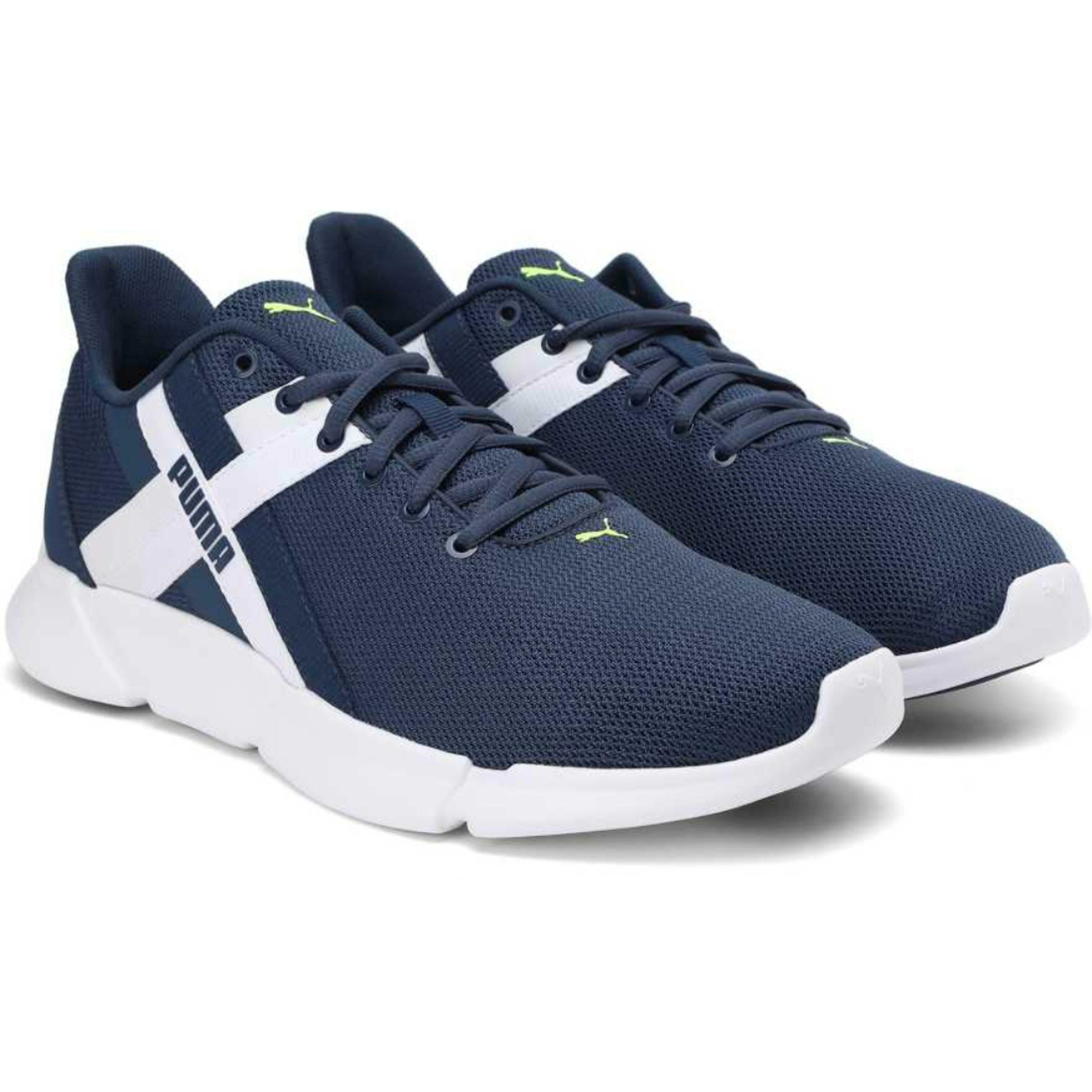 Buy Puma Men's Momentum XT Dark Denim-Yellow Alert White Running Shoe  Online at Best Prices in India - JioMart.