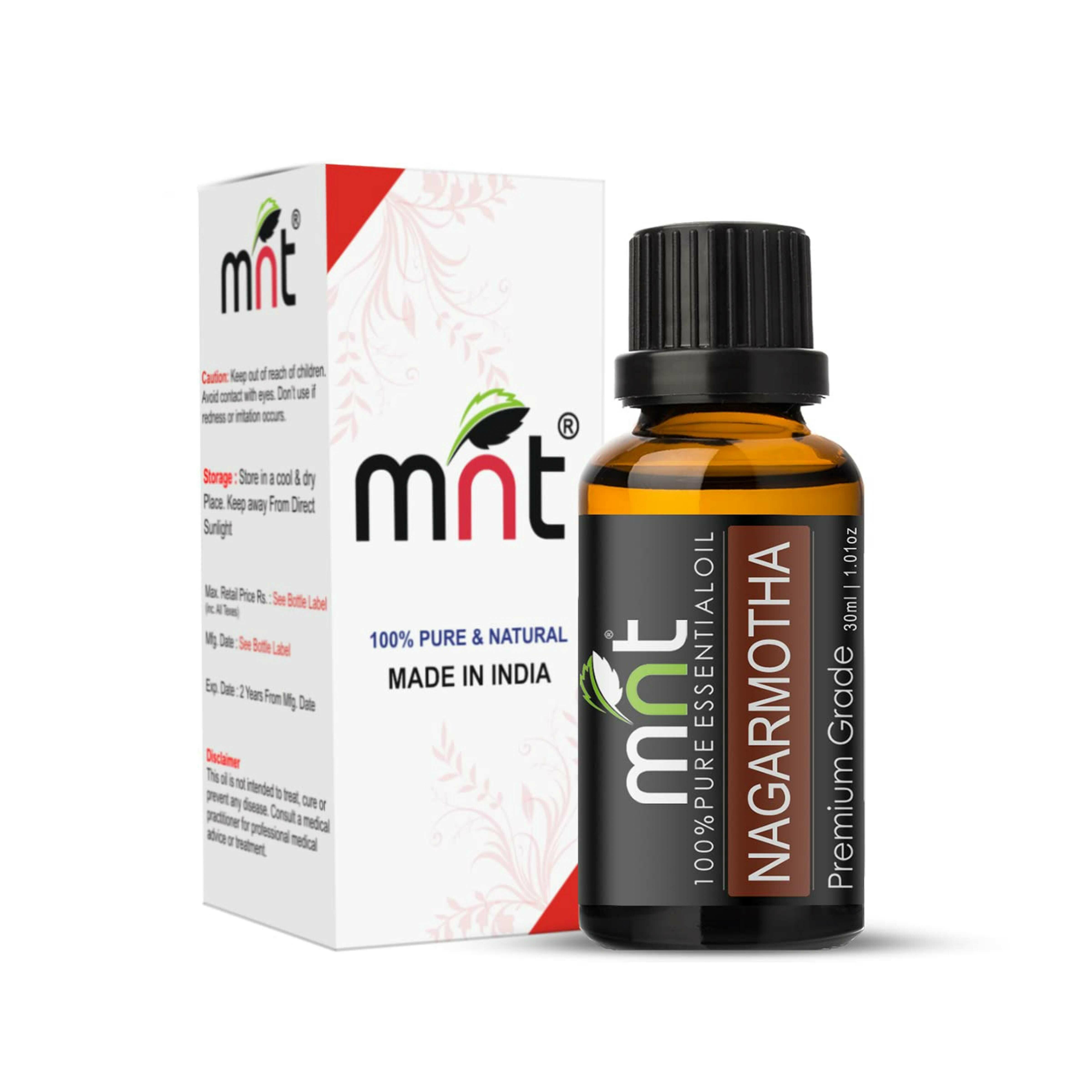 MNT Nagarmotha Essential Oil For Skin and Hair 30 ml - JioMart