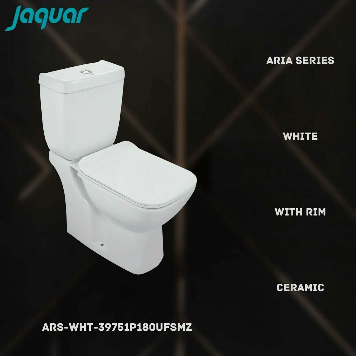 Buy JAQUAR ARIA Range One Piece Rim Floor Mounted Western Comodes