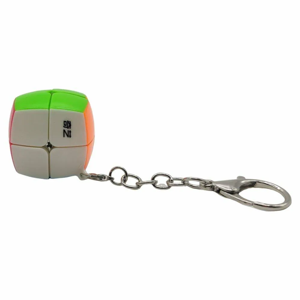 Buy Hawkister QiYi Mini 2x2 Keychain Cube Stickerless 3CM Keyring