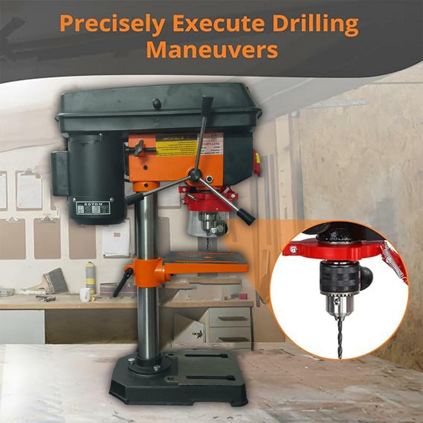 Buy VOLTZ VZ-DP13 1.6-Amp 8-Inch 5-Speed Cast Iron Bench drill