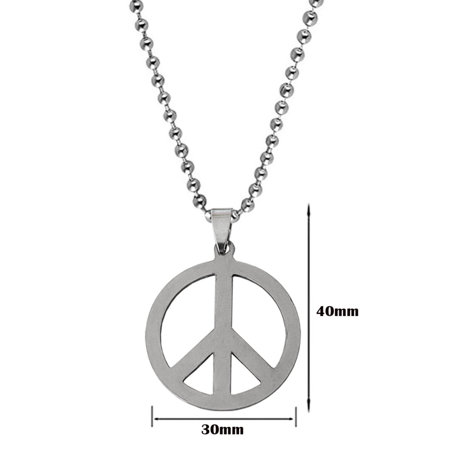 Amazon.com: Hippie Style Peace Sign Necklace Metal Love Peace Sign Hippie Pendant  Necklace 1960s 1970s Hippie Party Dressing Accessories Jewelry for Women Men-Gold  : Clothing, Shoes & Jewelry