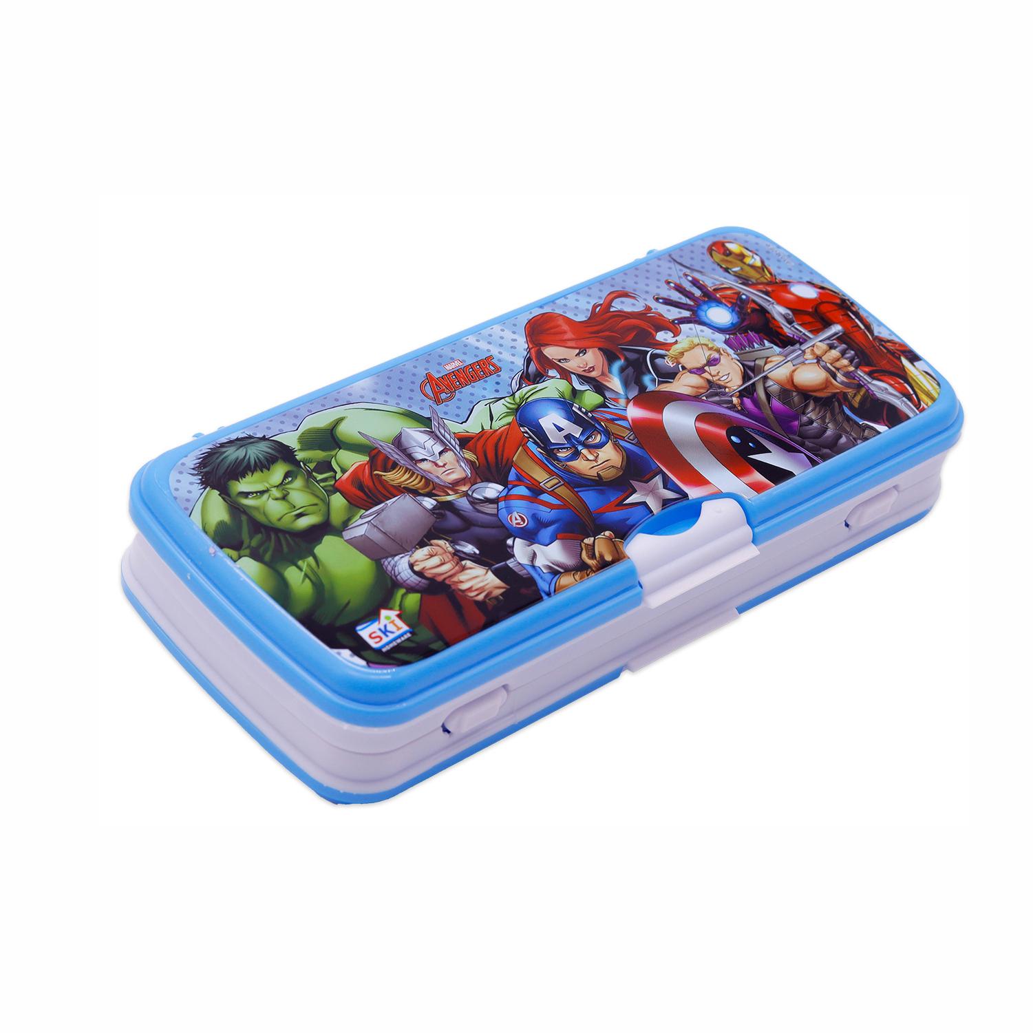 Buy SKI Xylo Pencil Box with White Board & Marker - Avenger Online
