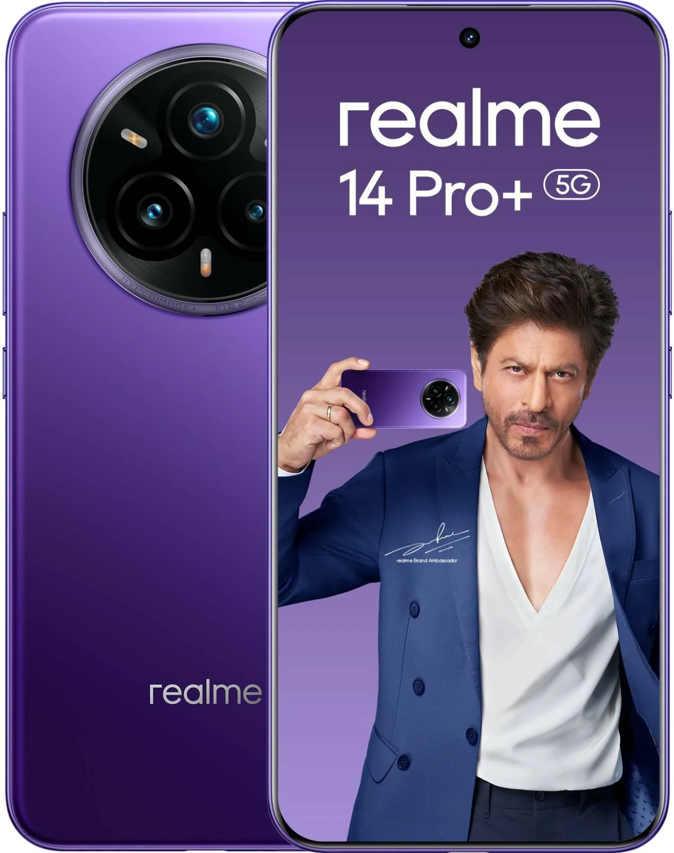 Buy realme 14 Pro+ 5G, 8GB Ram, 128GB Storage, Bikaner Purple
